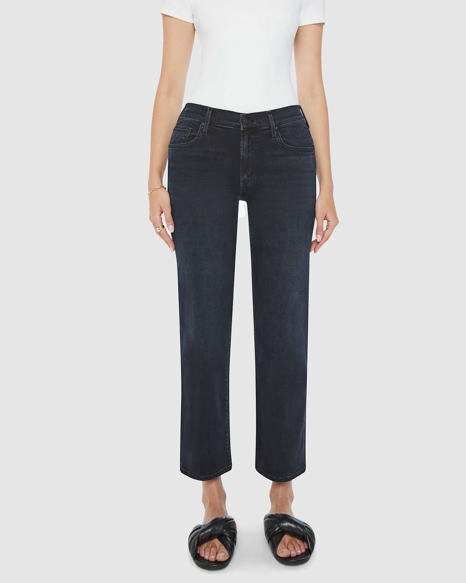 The Mid Rise Zip Rambler Ankle Jeans