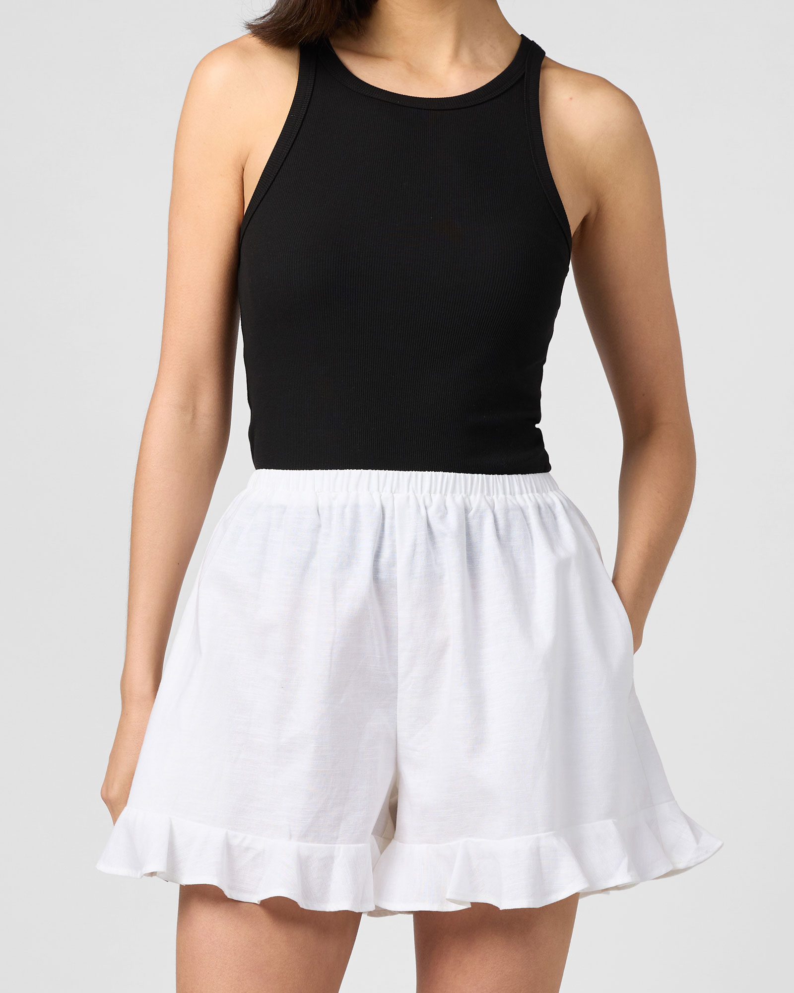 Ruffle Shorts