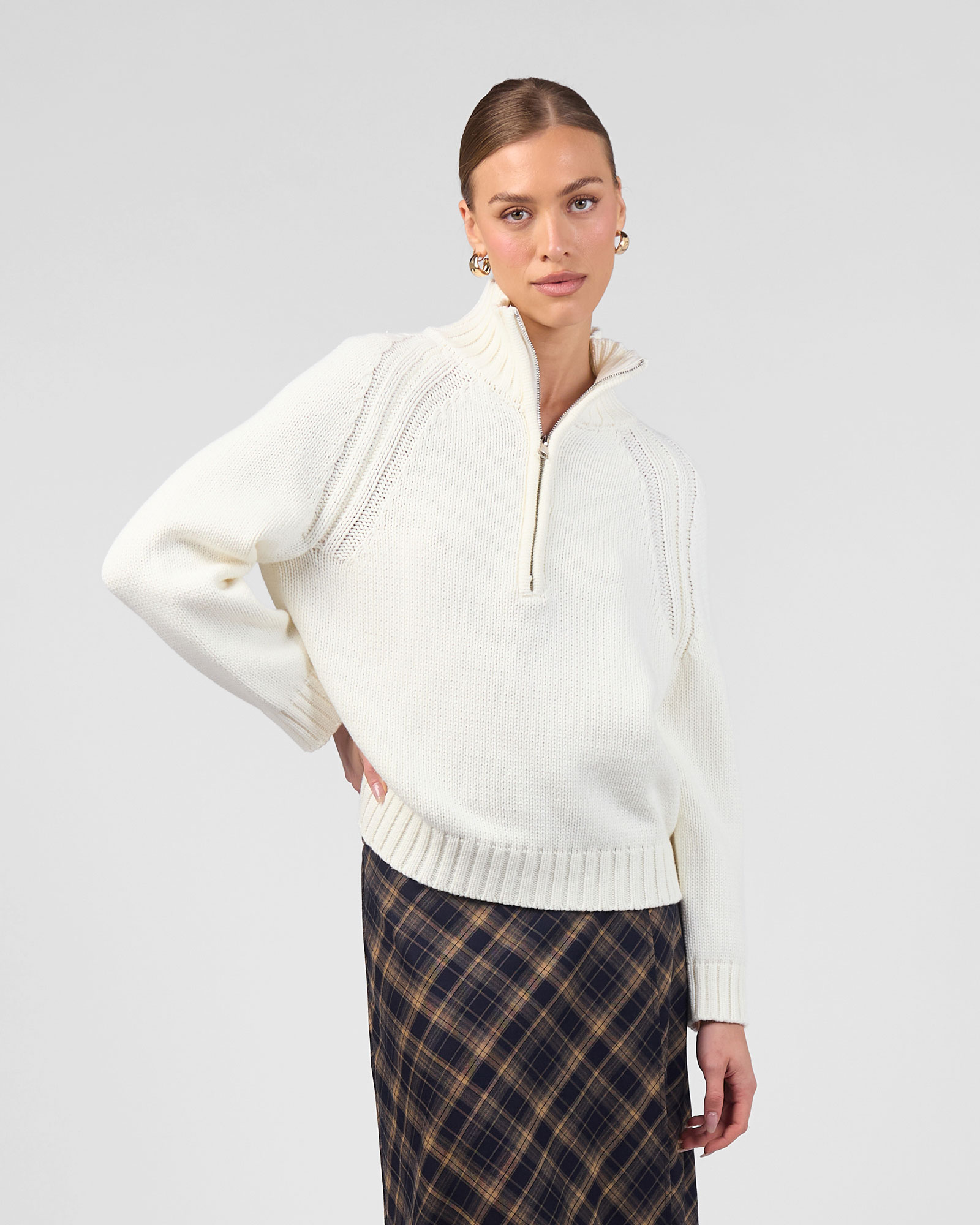 Quarter Zip Jumper