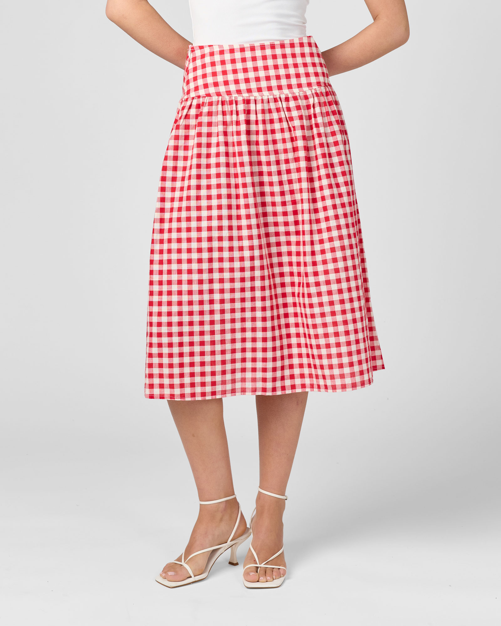 Gingham Skirt