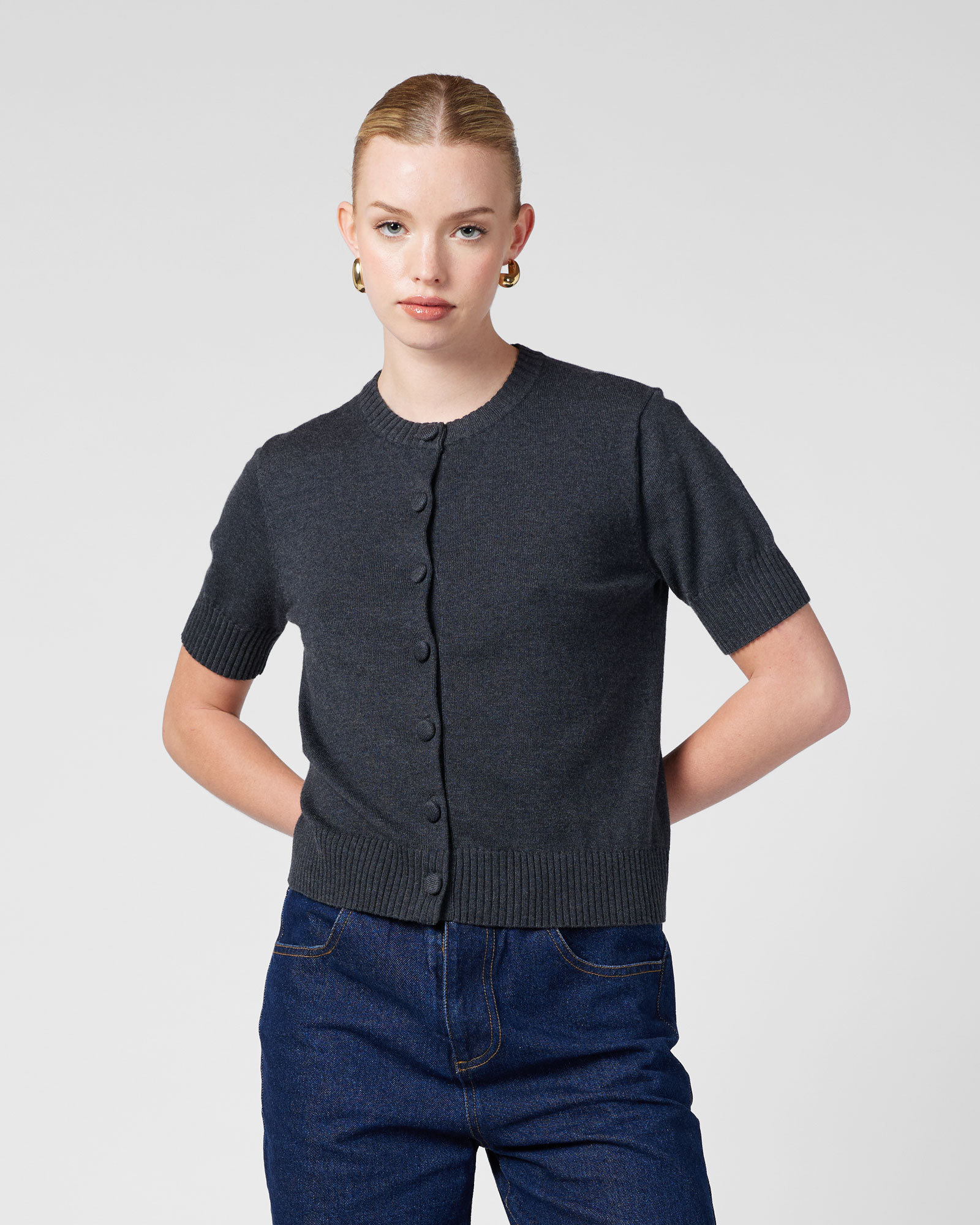 Short Sleeve Cardigan