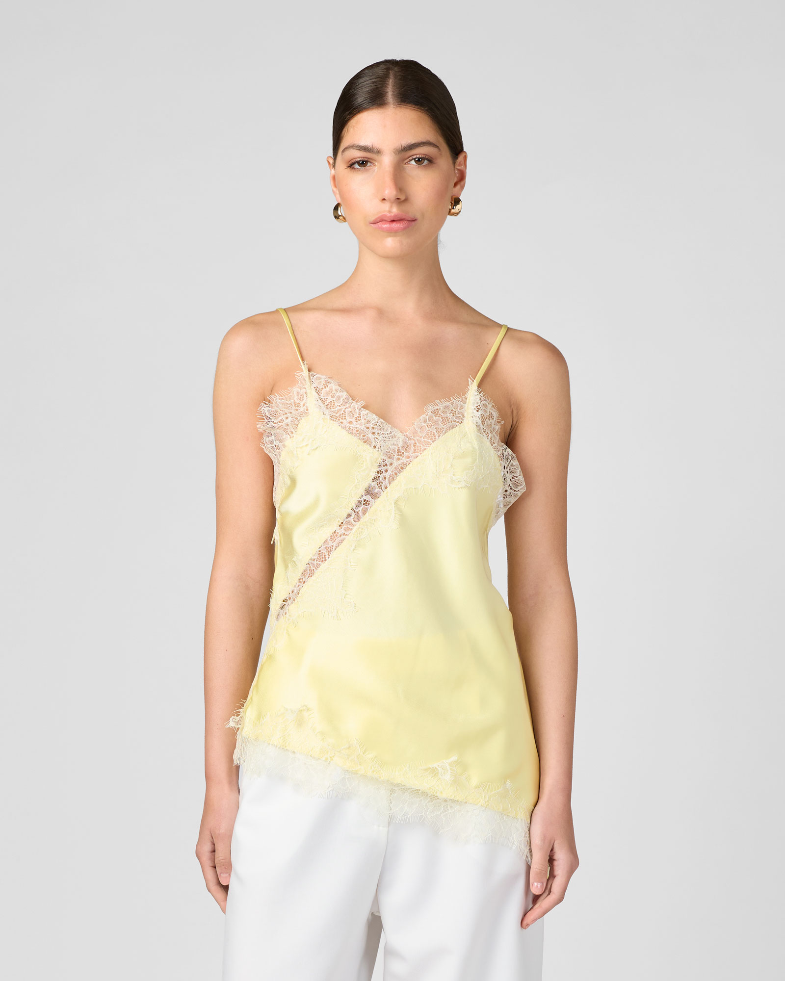 Asymmetrical Lace Top