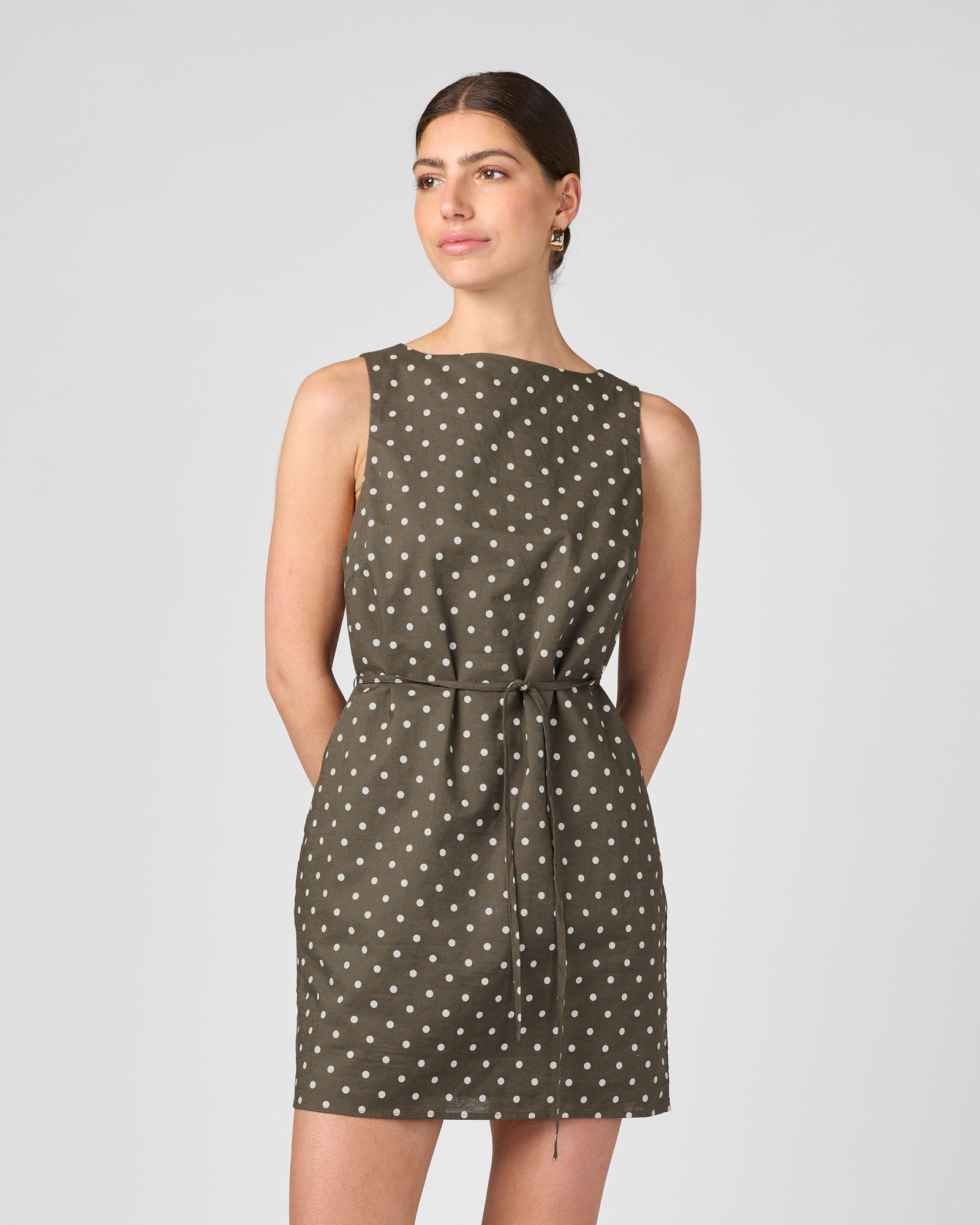 Polka Dot Mini Dress