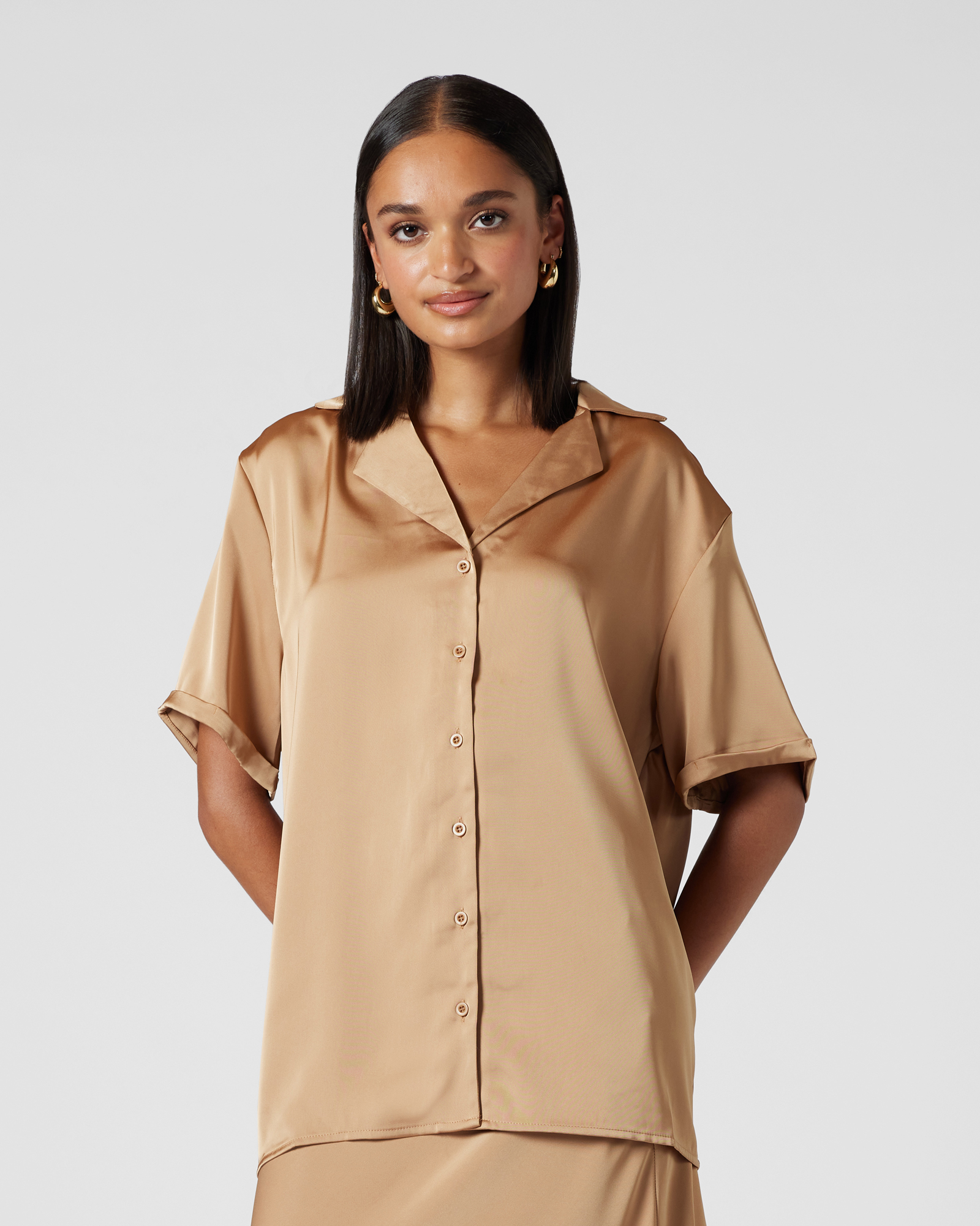 Manhattan Satin Shirt