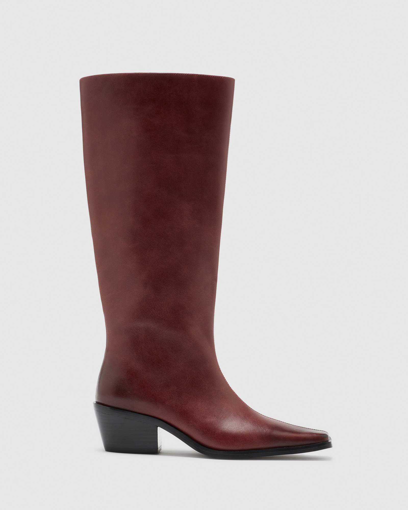 The Eli Burgundy Boot