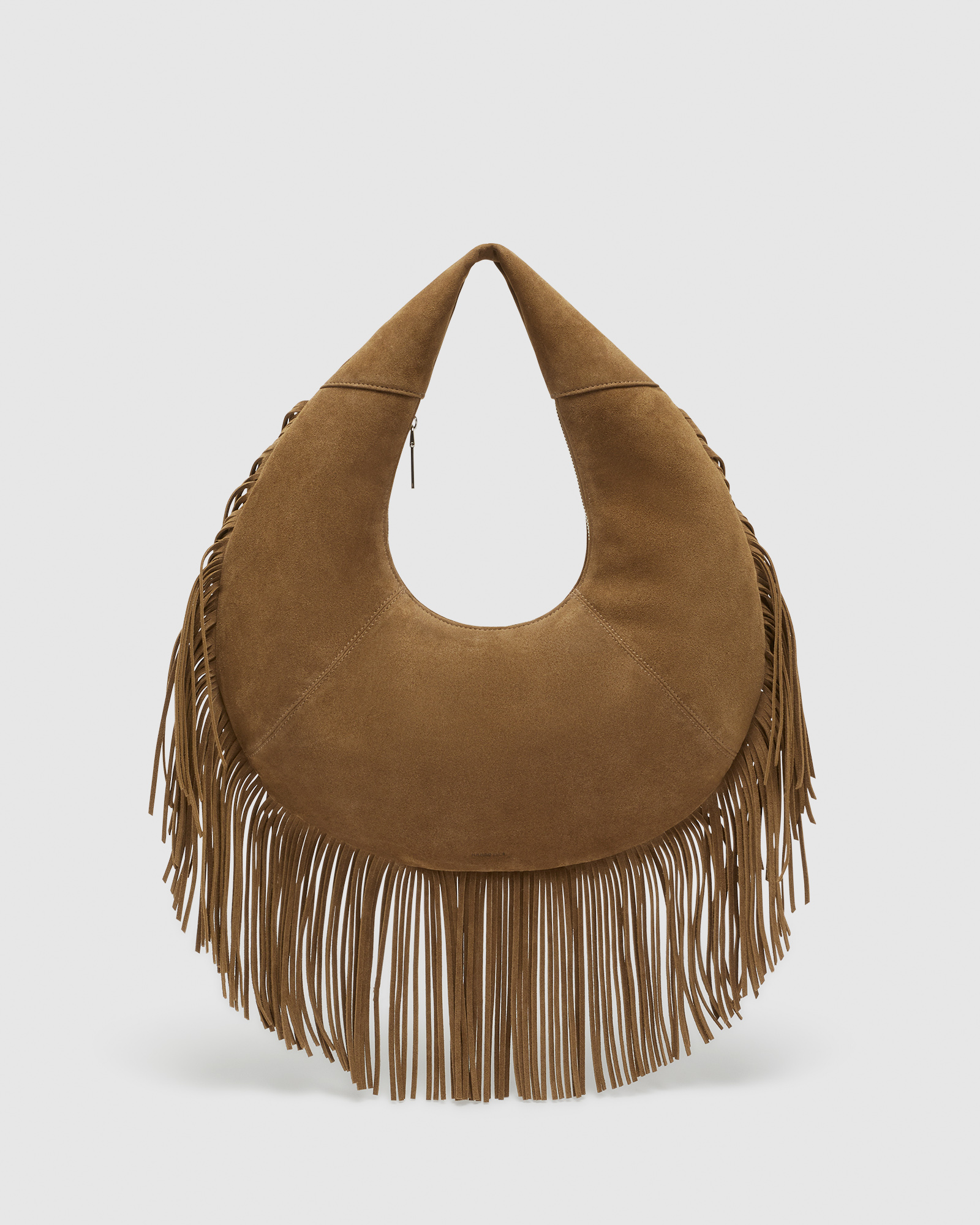 The Tori Mocha Suede Bag