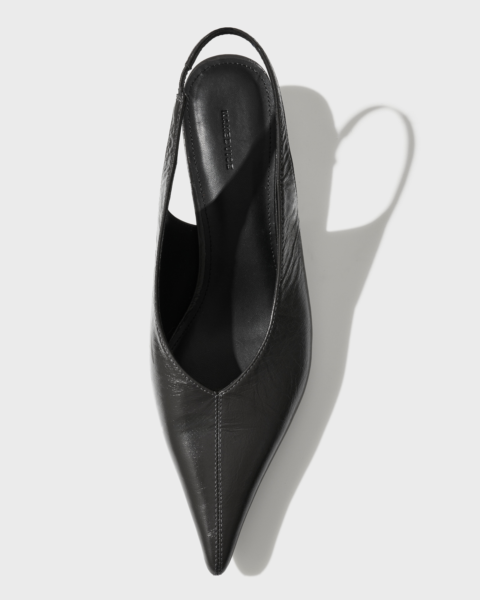 The Perry Grey Slingback Heel
