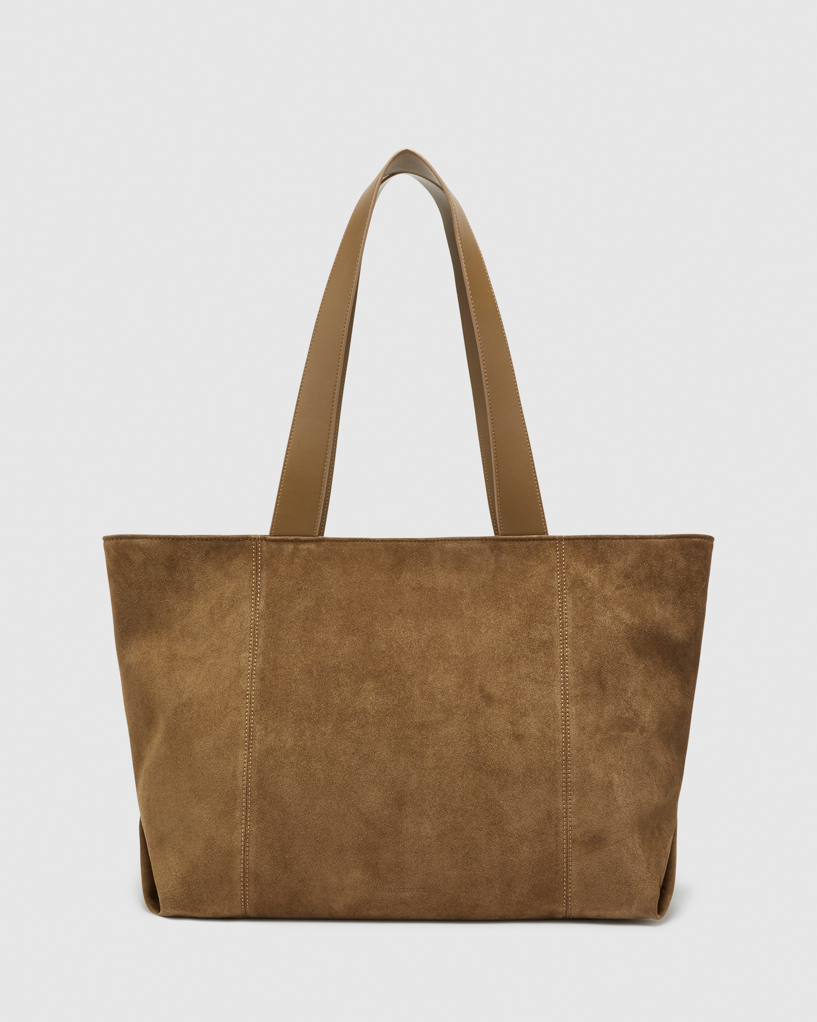 The Gina Mocha Suede Bag