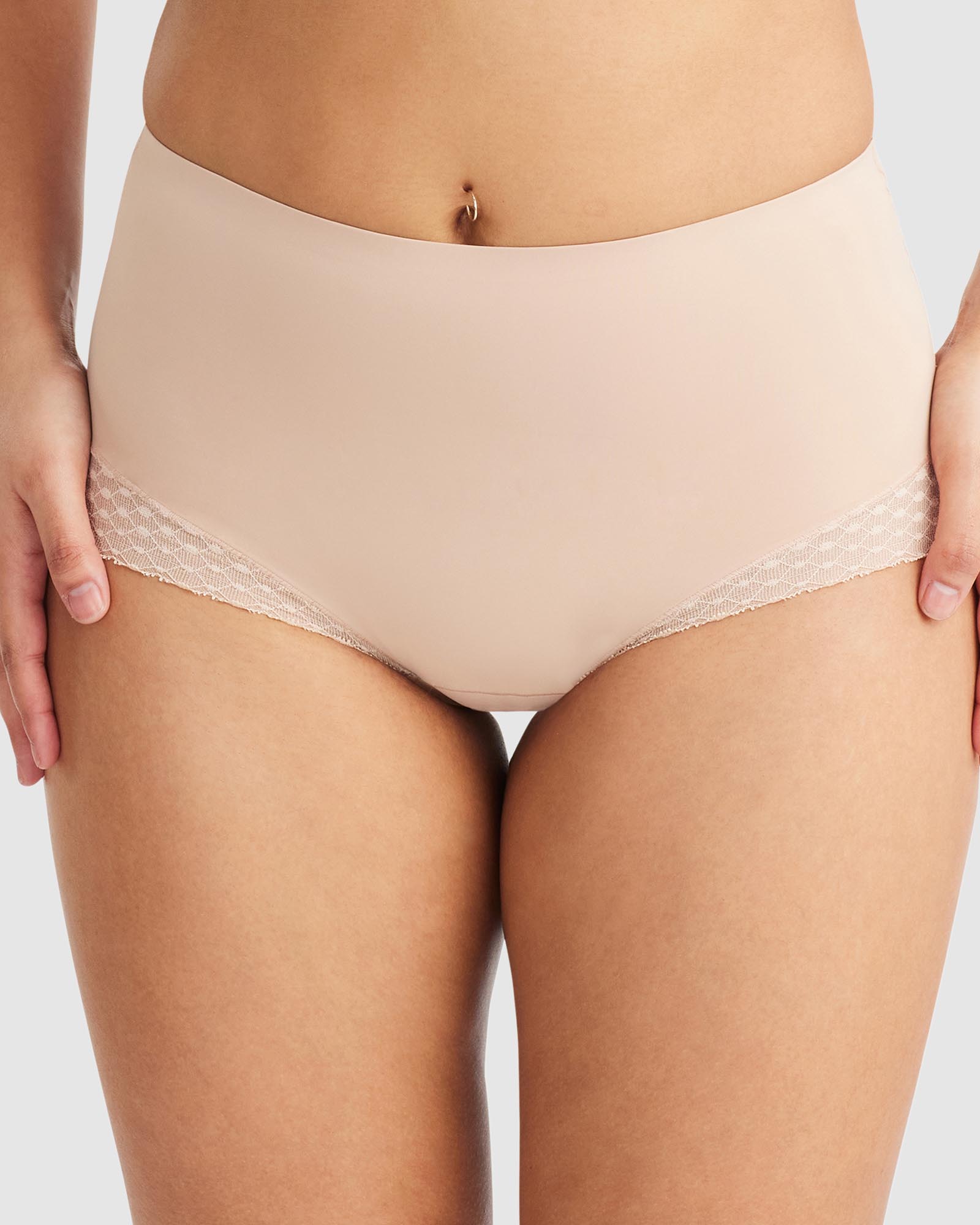 Revive Lace Waisted Briefs