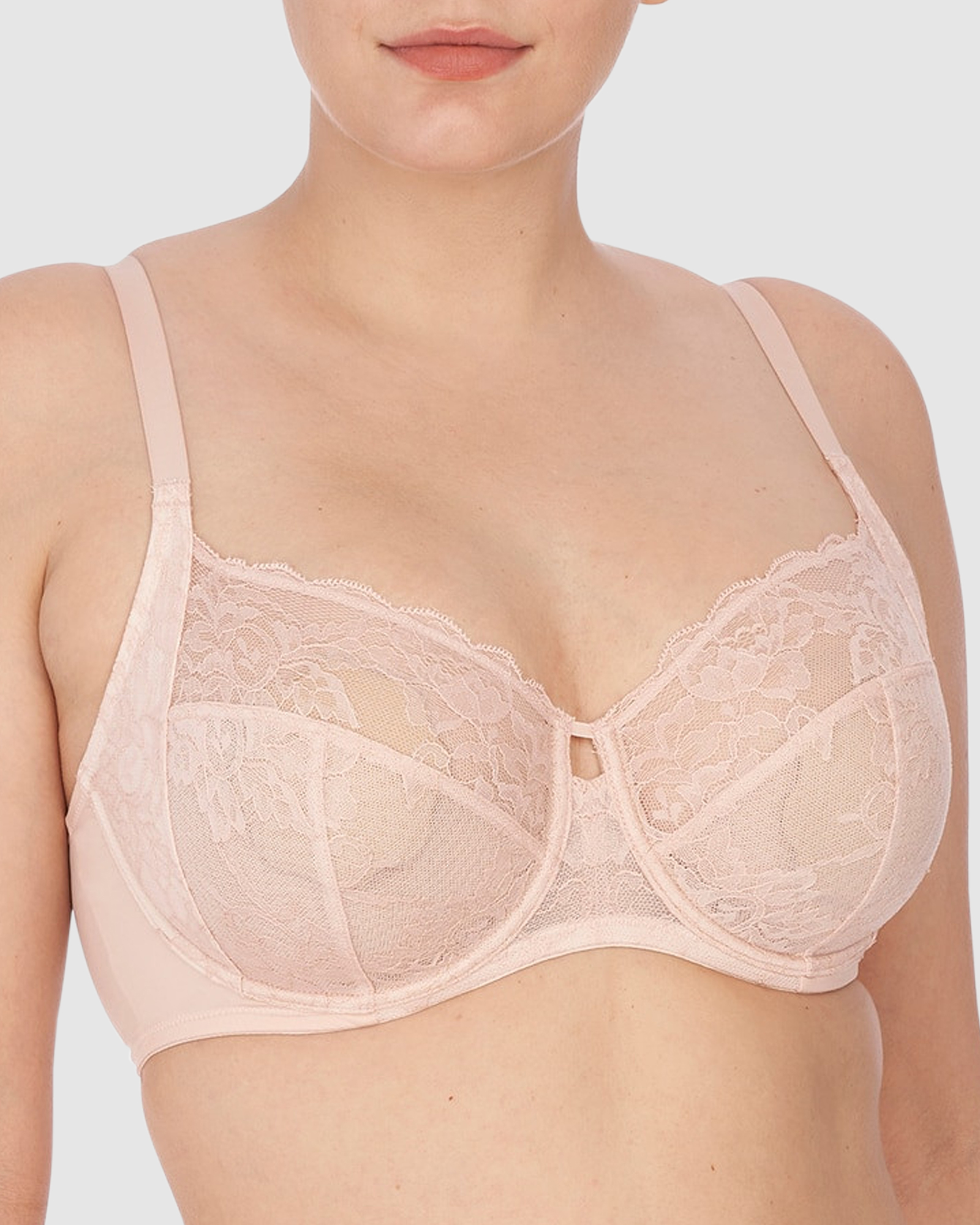 Statement Supportive Full Figure Wired Lace Bra