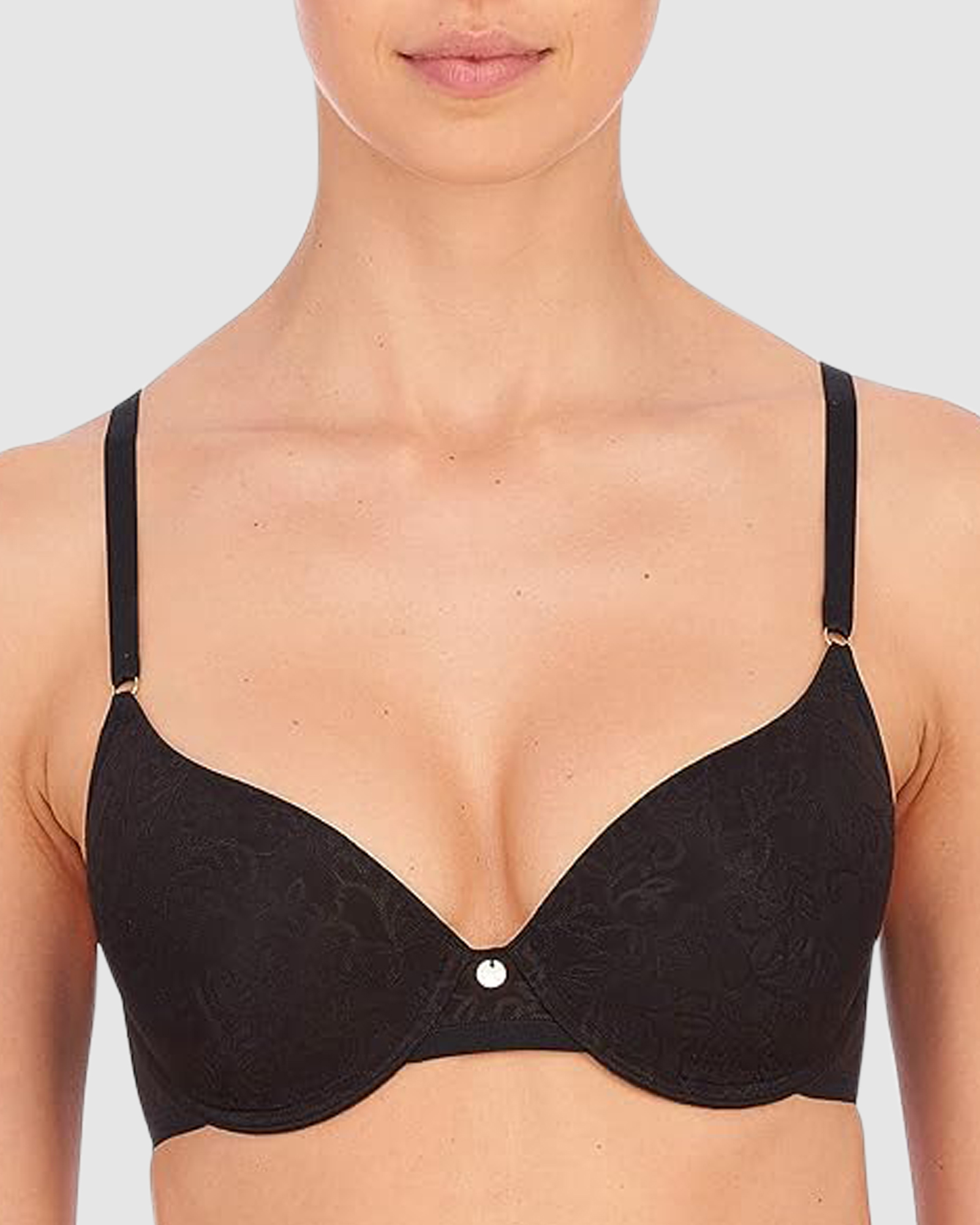 Jacquard Lace Wired Contour T-Shirt Bra
