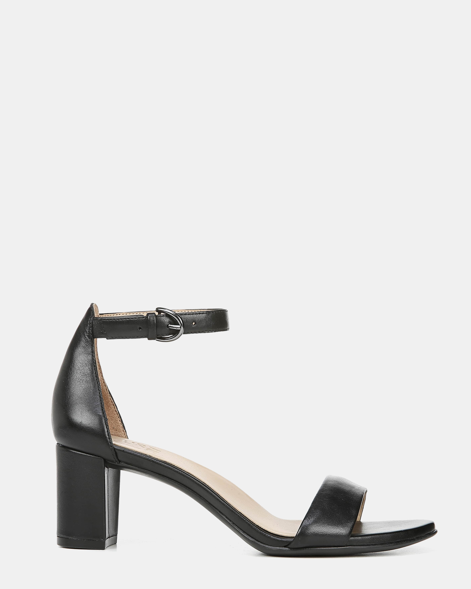 Vera Dress Sandal - Black Leather