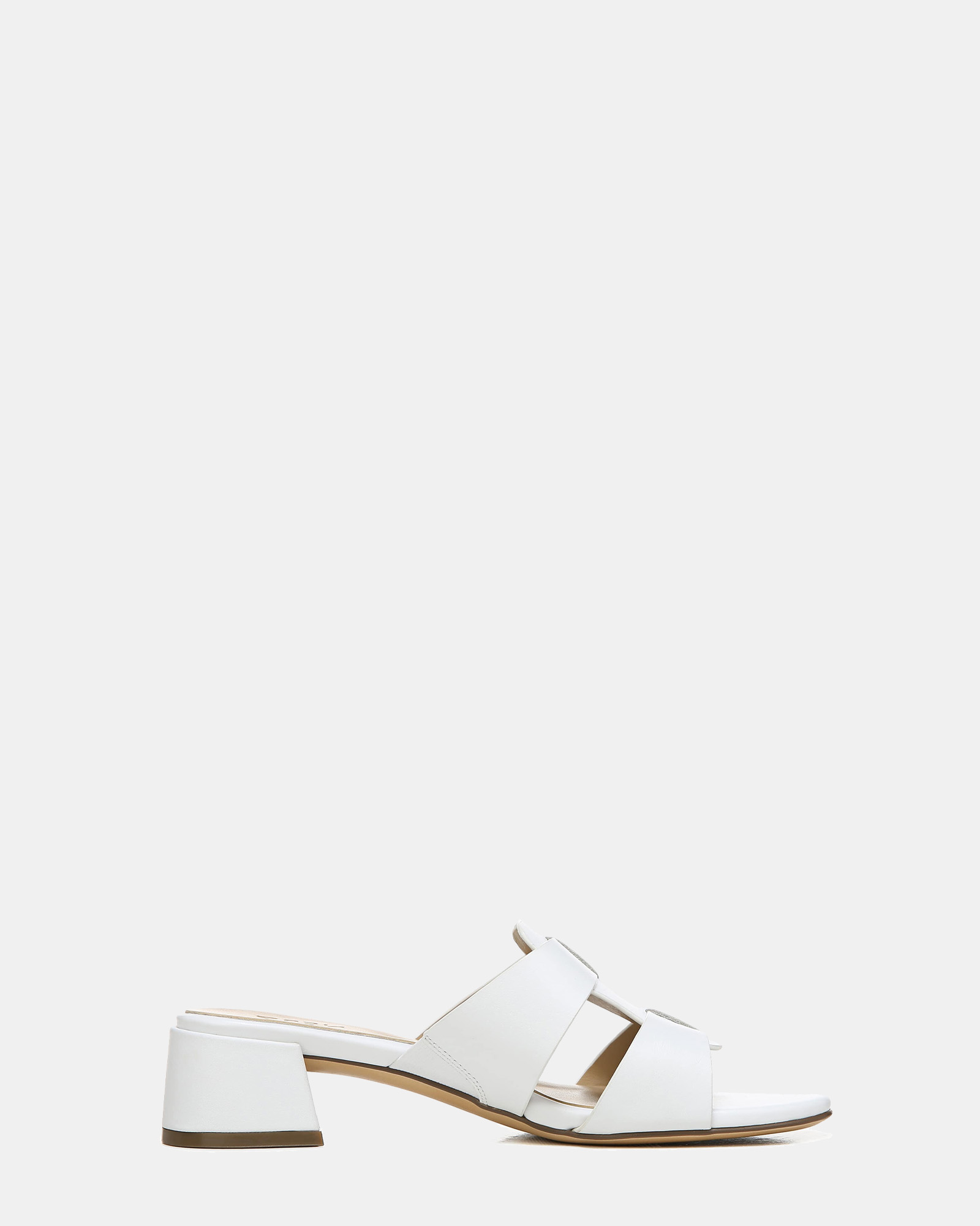 Joey Heeled Sandal - White