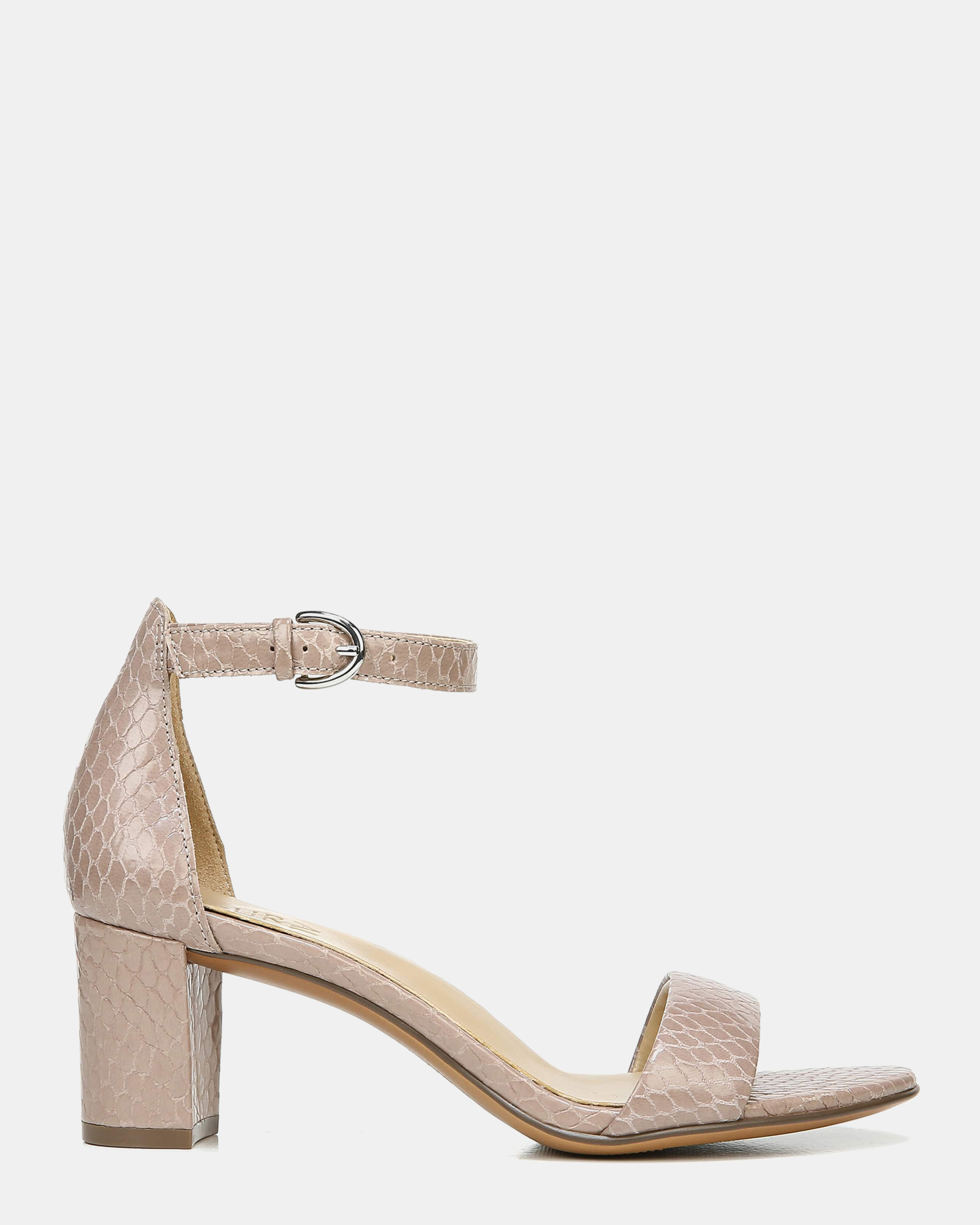 Vera Dress Sandal - Turtledove Snake