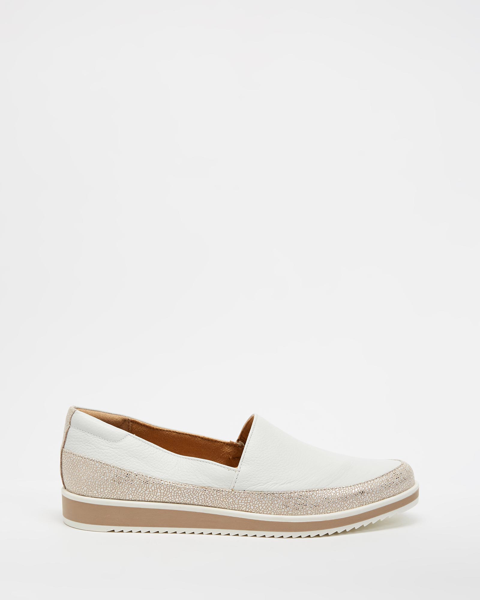 Beale Slip-On Sneaker - White Crackle