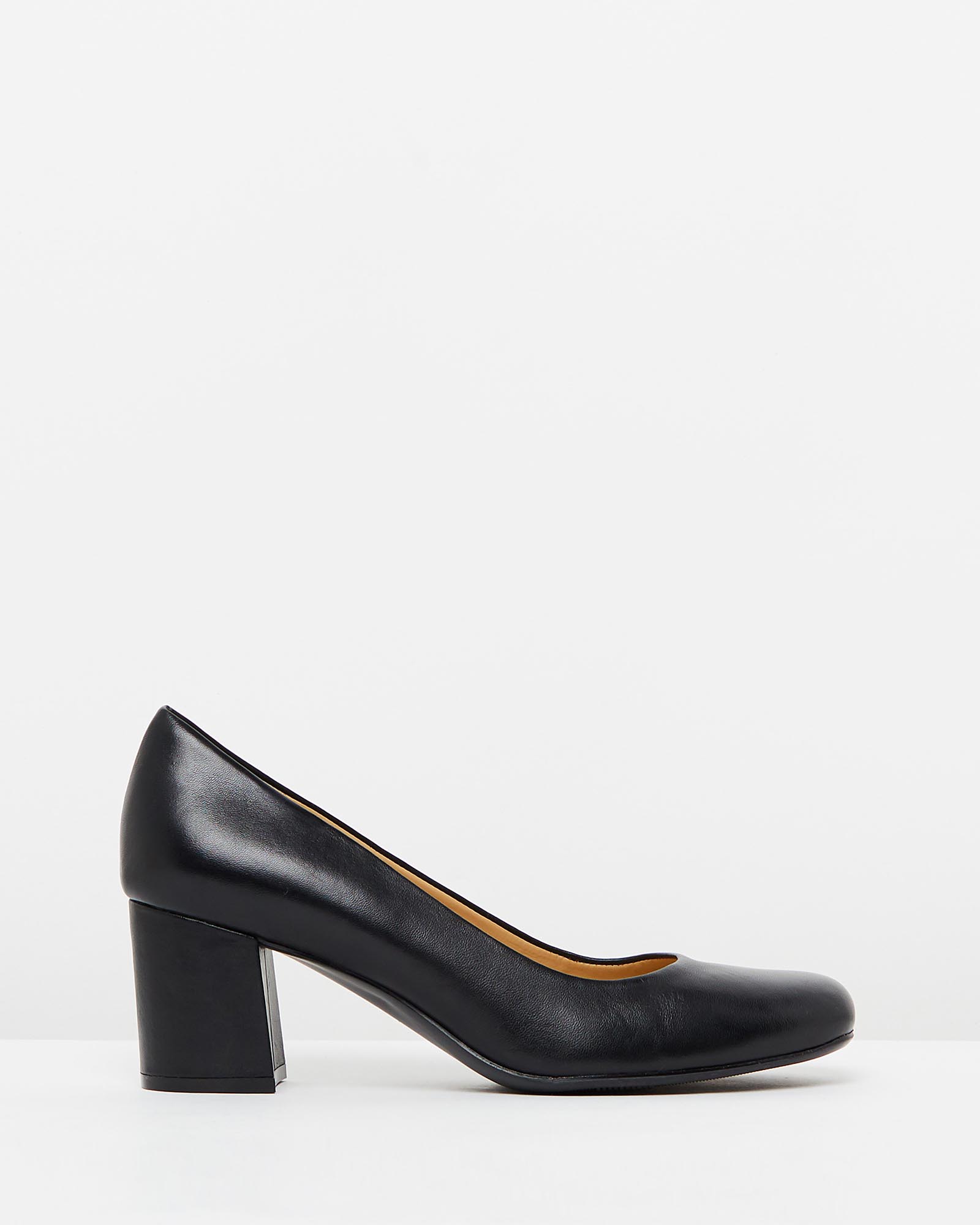 Whitney Block Heel - Black