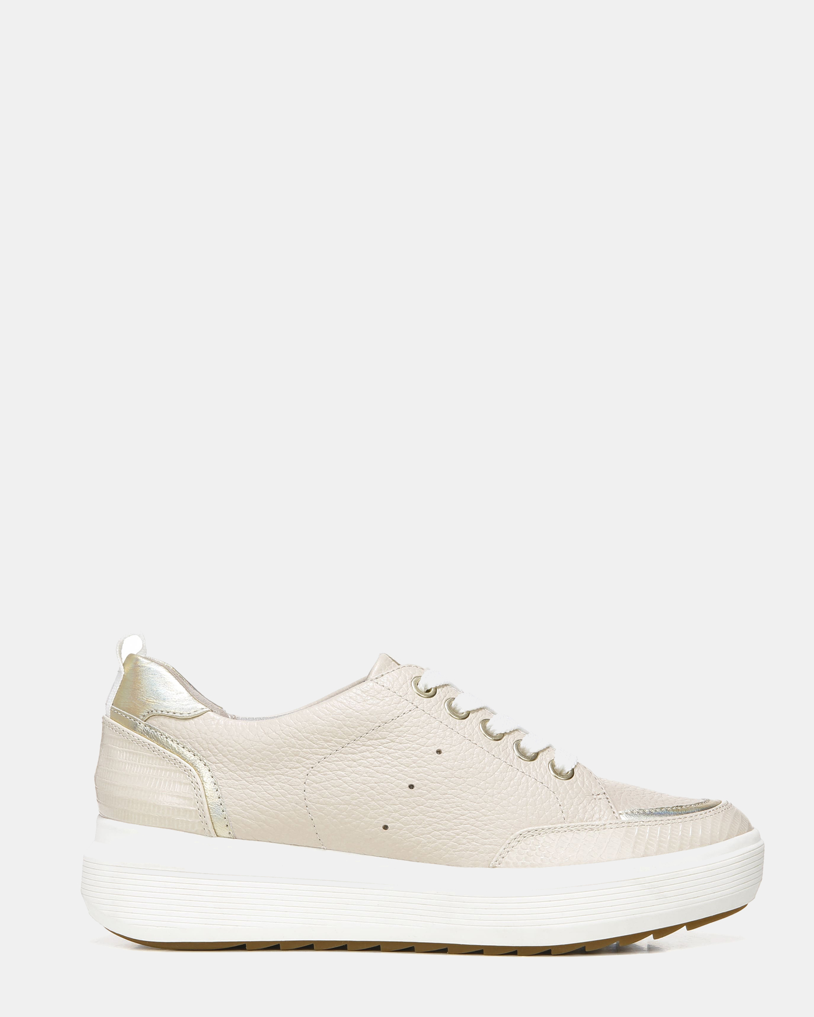 Tilda Lace-Up Sneaker - Porcelain