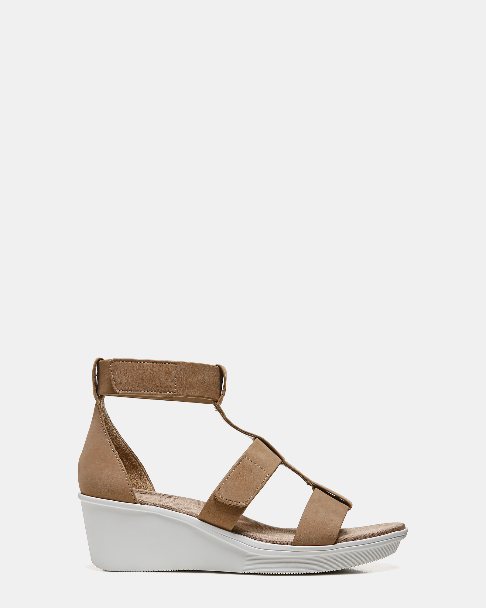 Rylan Wedge Sandal - Birchwood