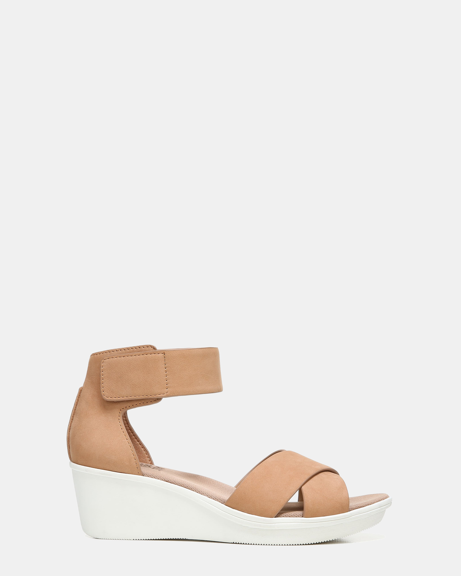 Riviera Wedge Sandal - Cookie Dough