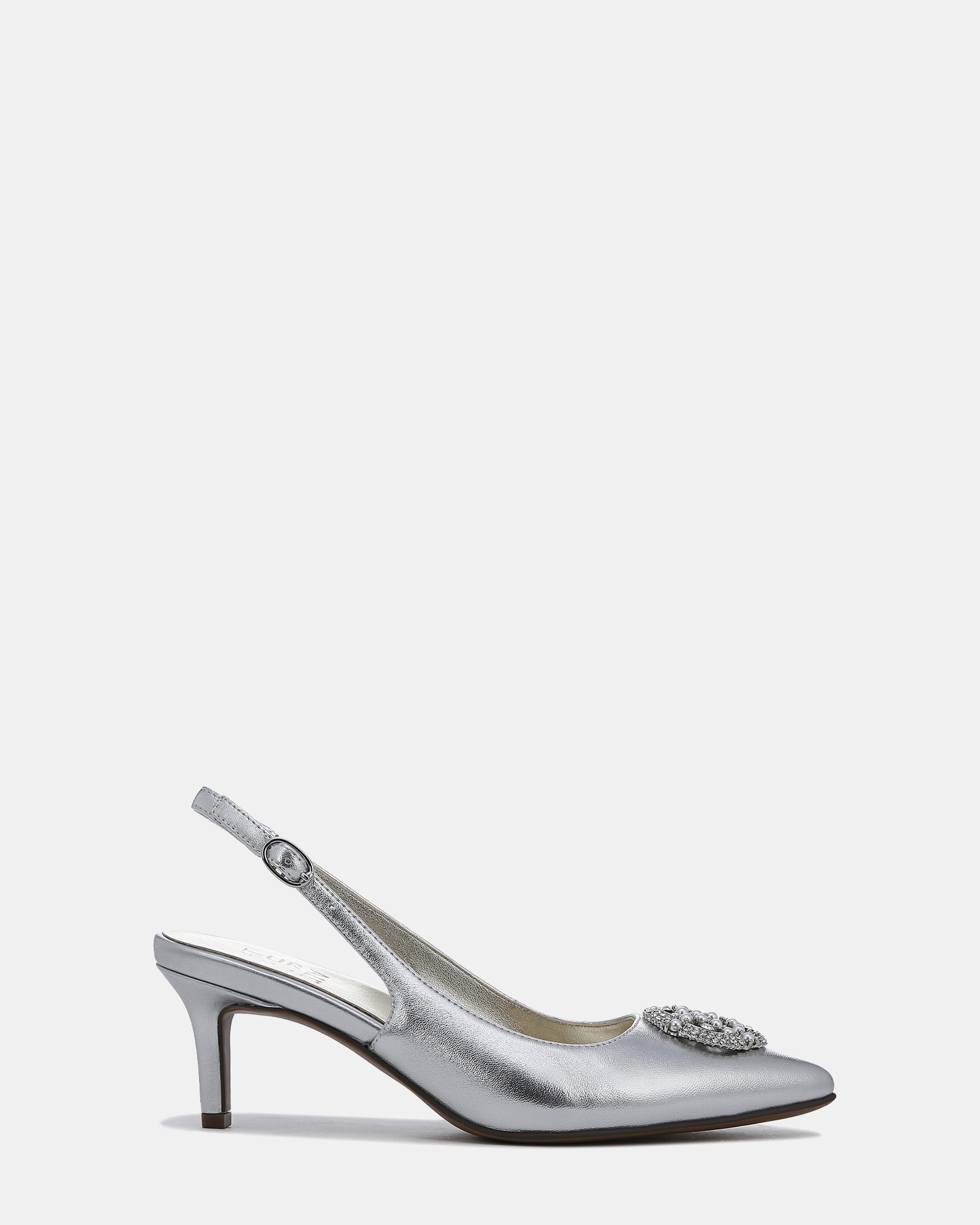 Emily Pump - Silver