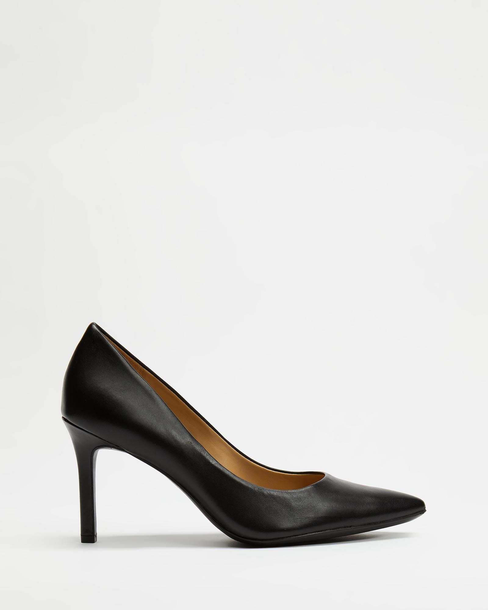 Anna Pump - Black Leather
