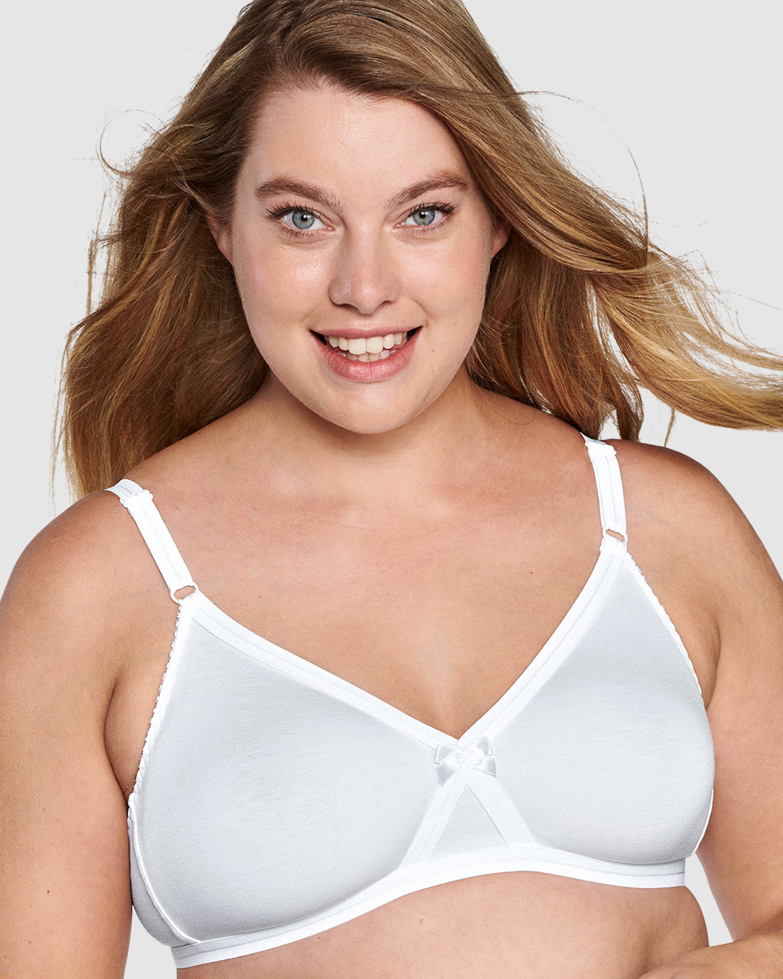 Pure Cotton Wirefree Firm Support Bra