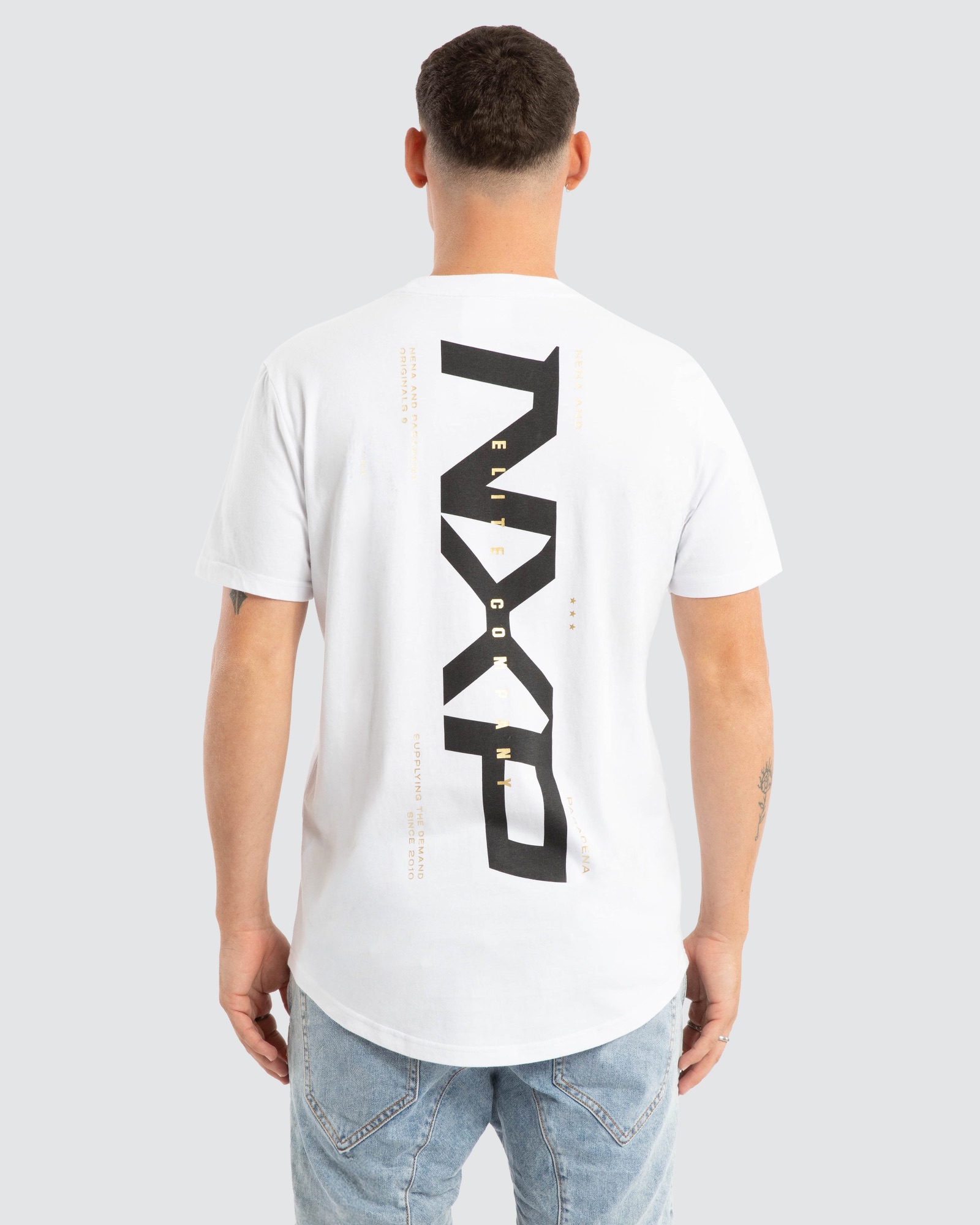 Deliberate Dual Curved Tee