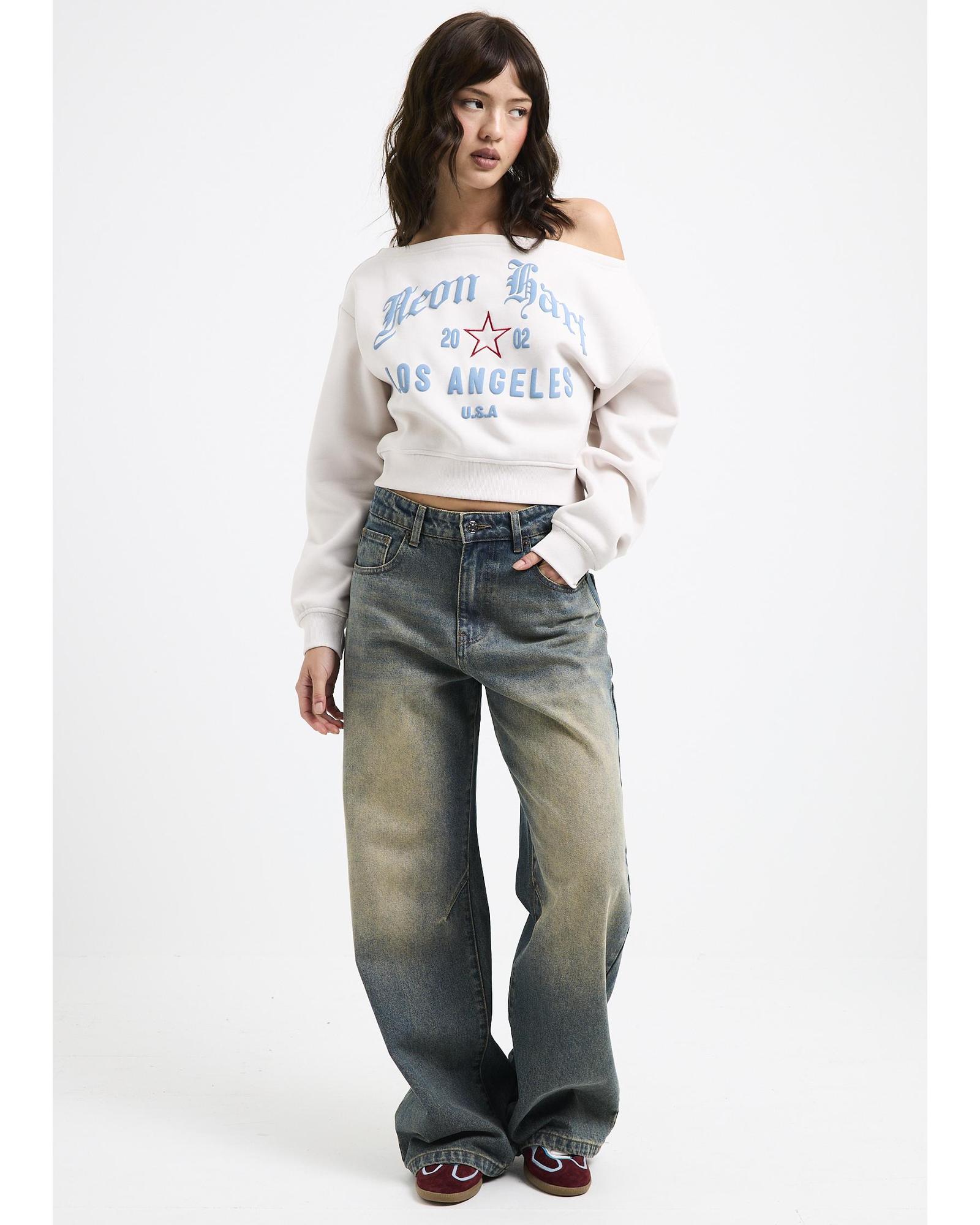Corsica Off Shoulder Long Sleeve Top