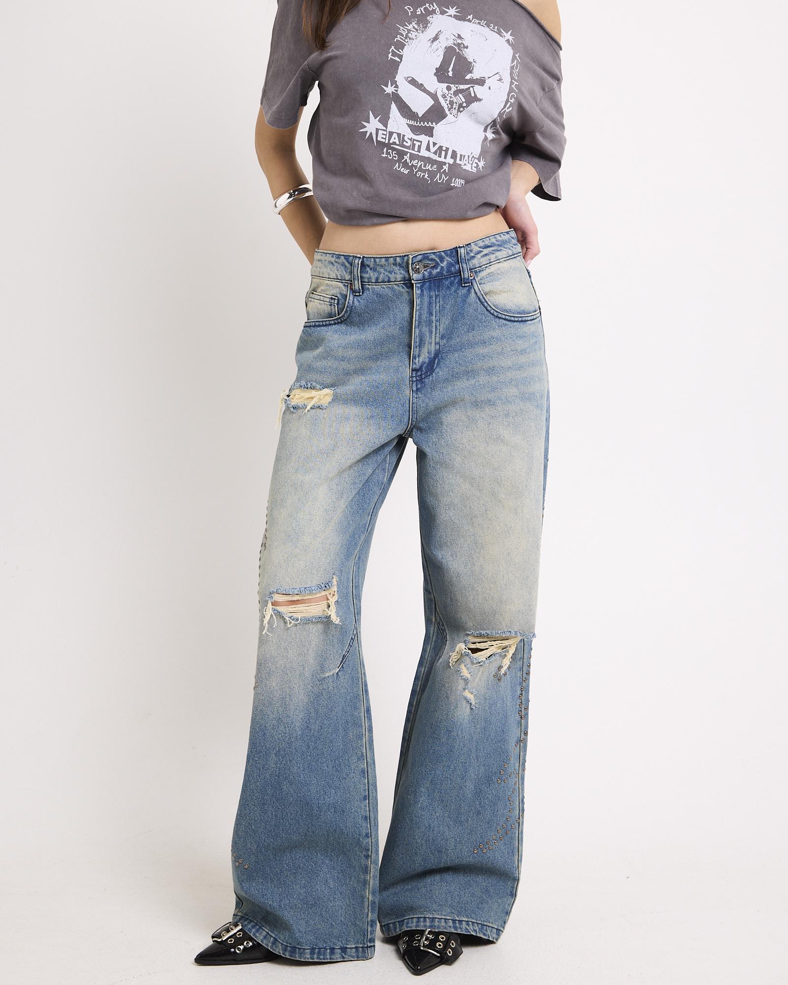 Jumbo Tribal Denim Jeans