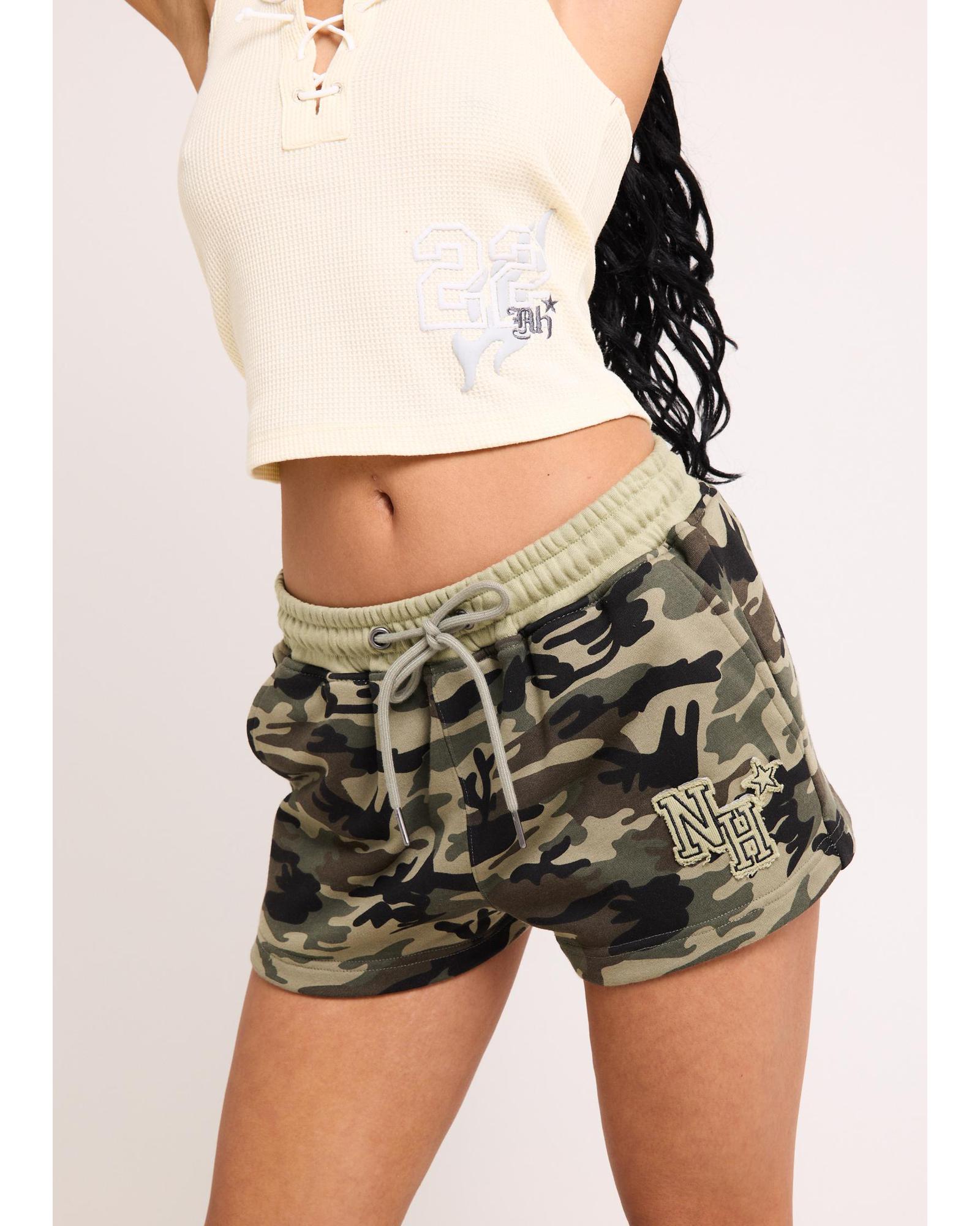 Fleece Camo Shorts