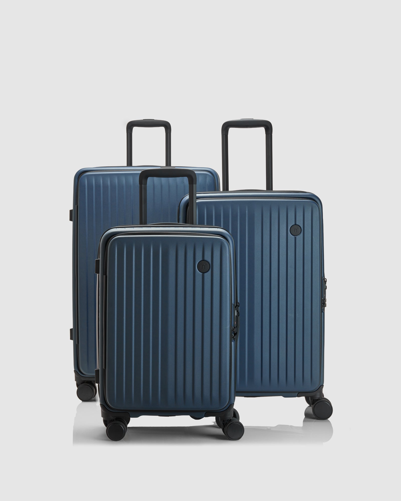 Venture Dual Open 3pc Suitcase Set