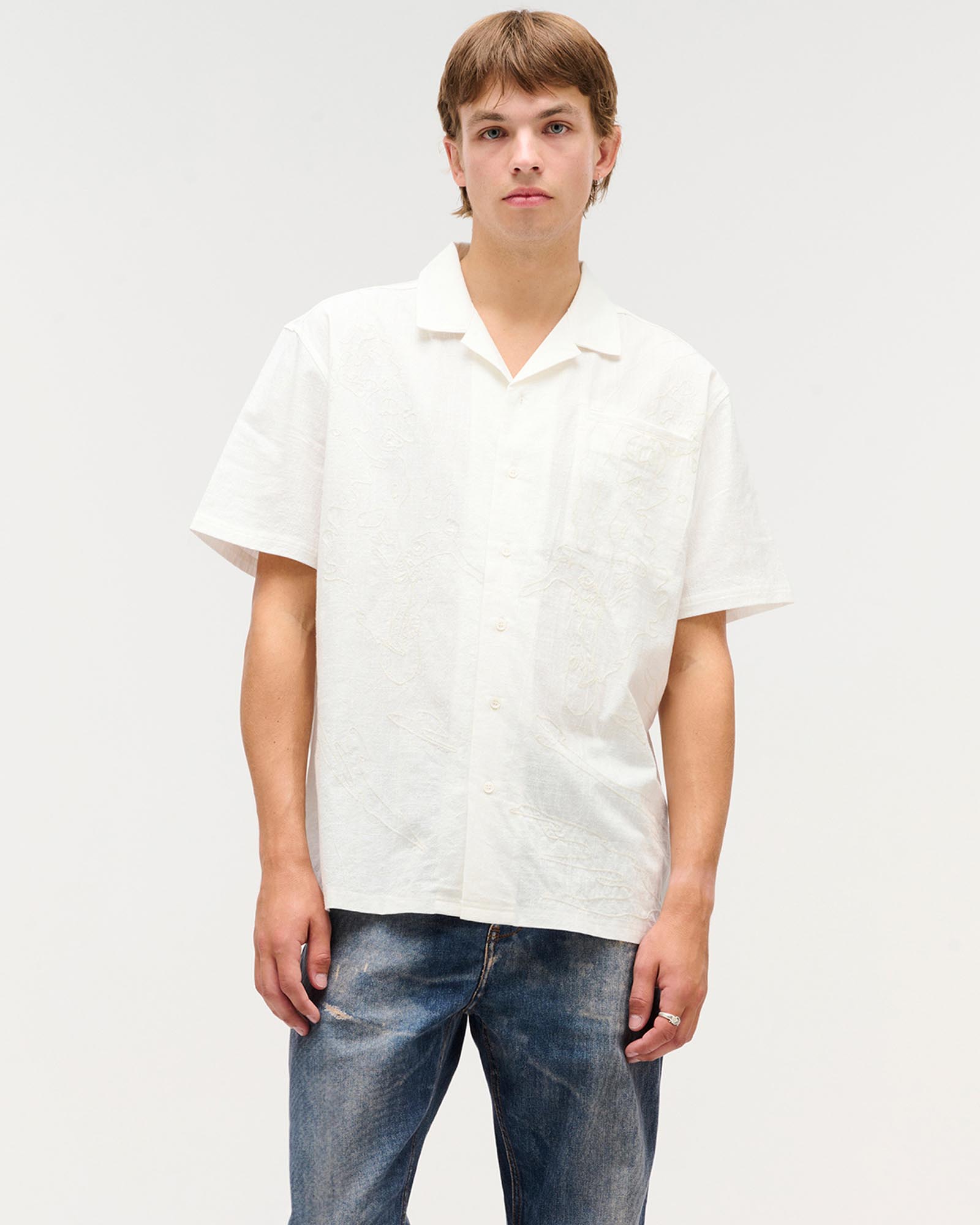 Thrace Embroidered SS Shirt