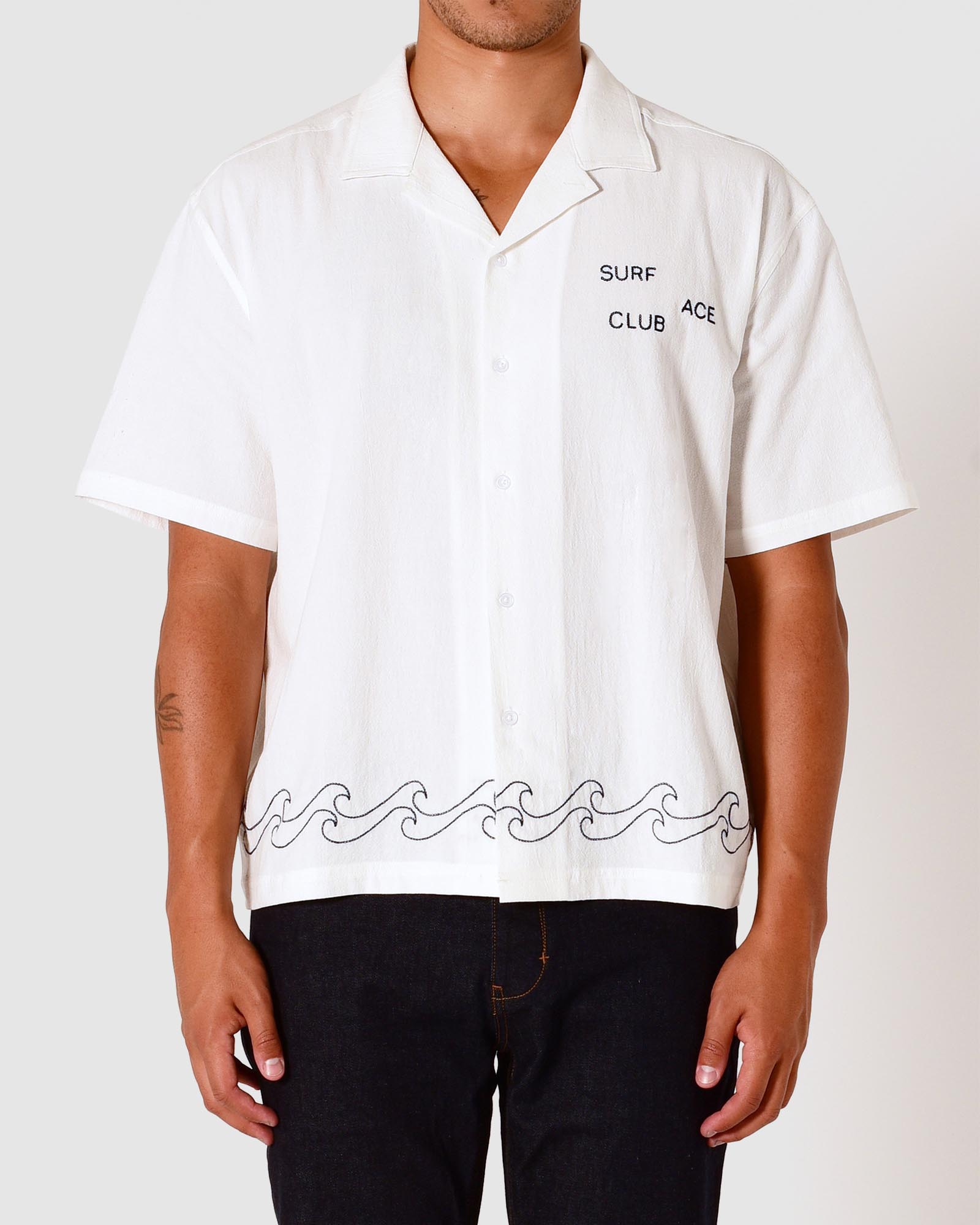 Kyma Embroidered SS Shirt