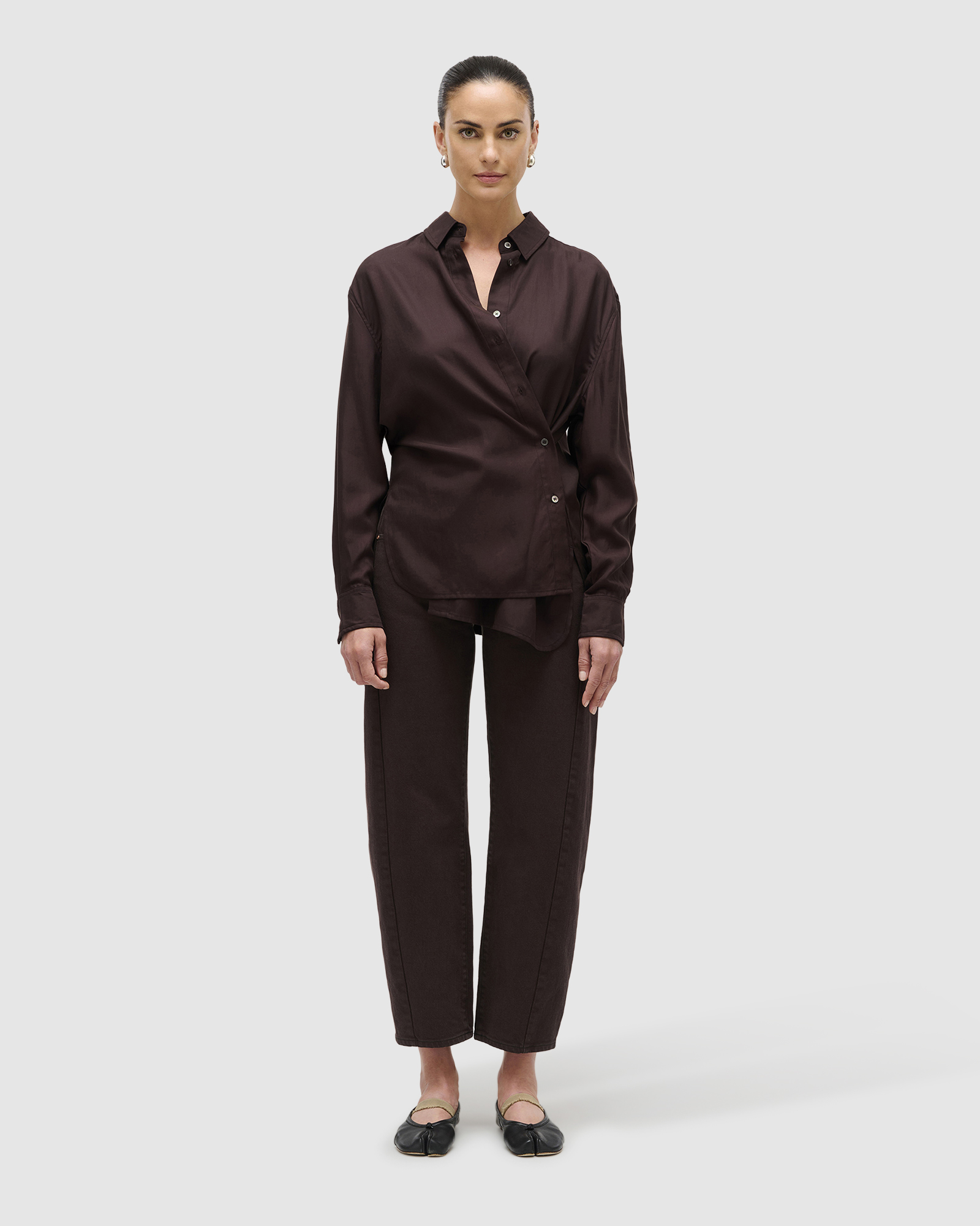 Scene Drape Shirt