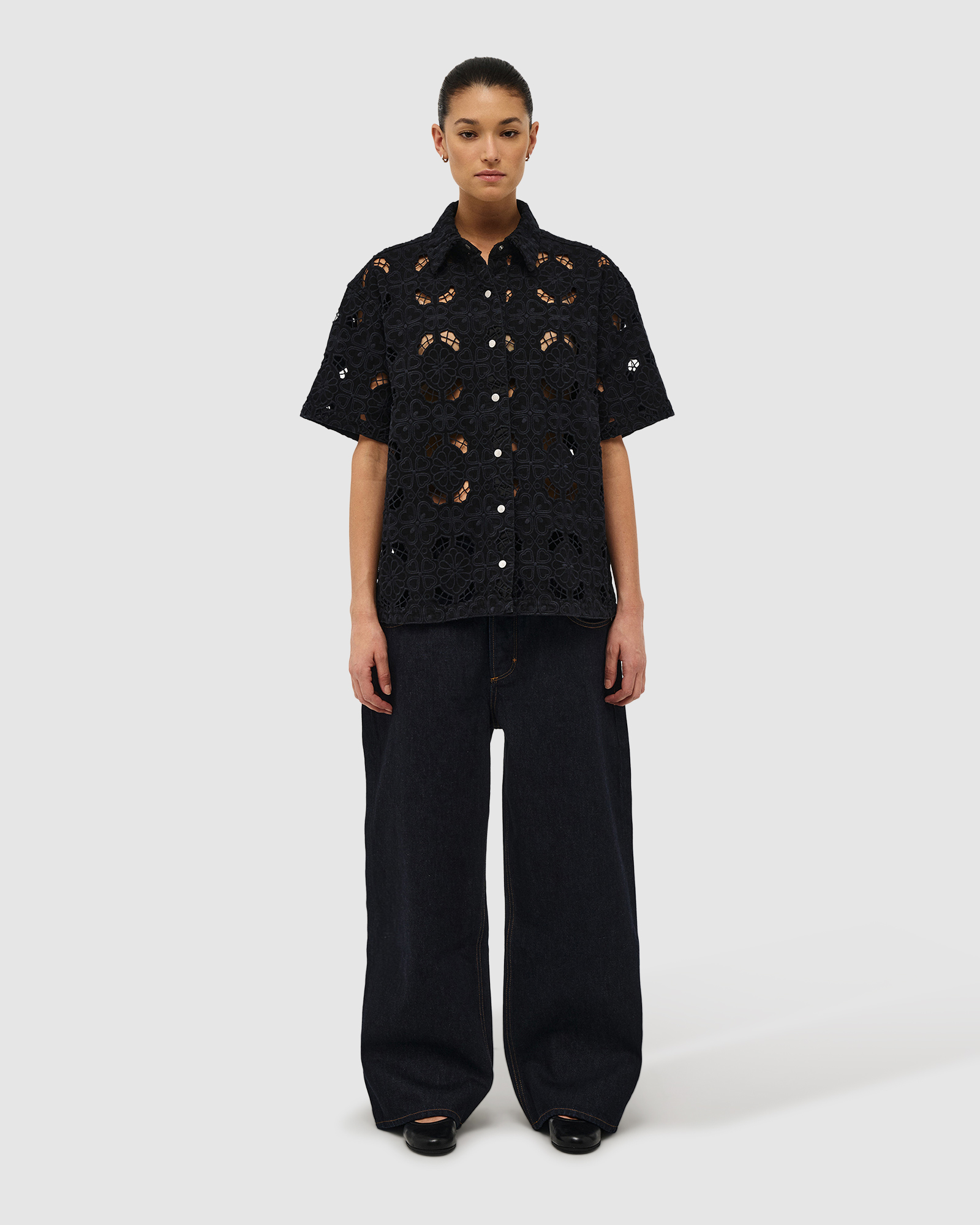 Fiore Embroidery Shirt