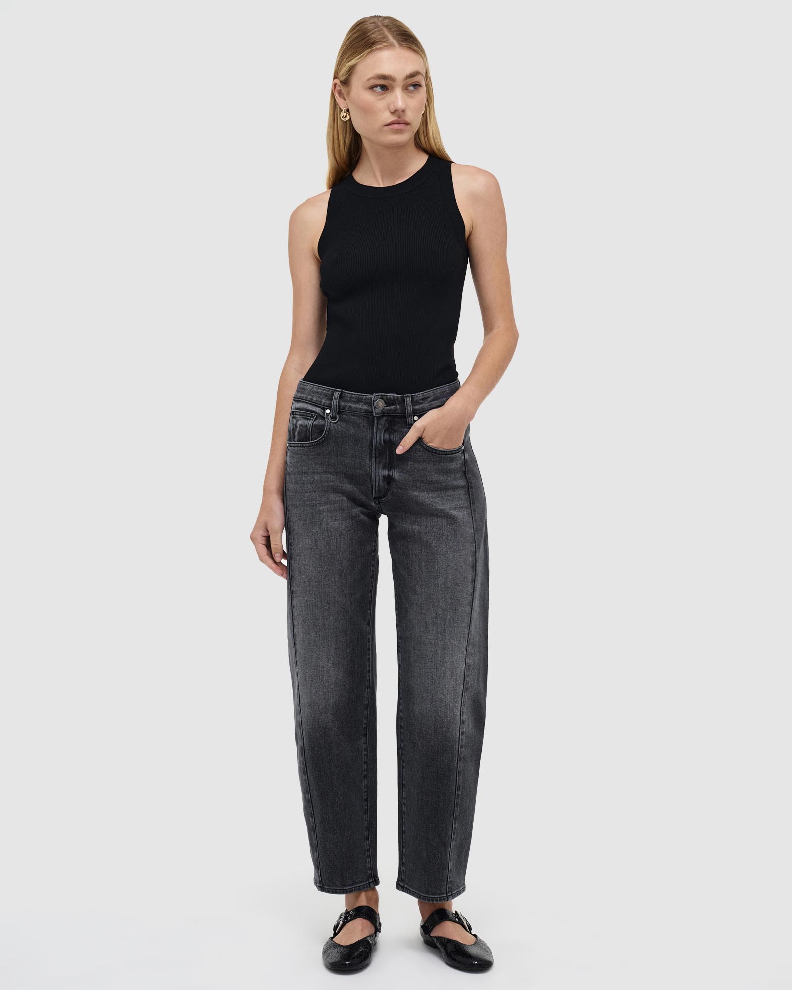 Amber Barrel Jeans