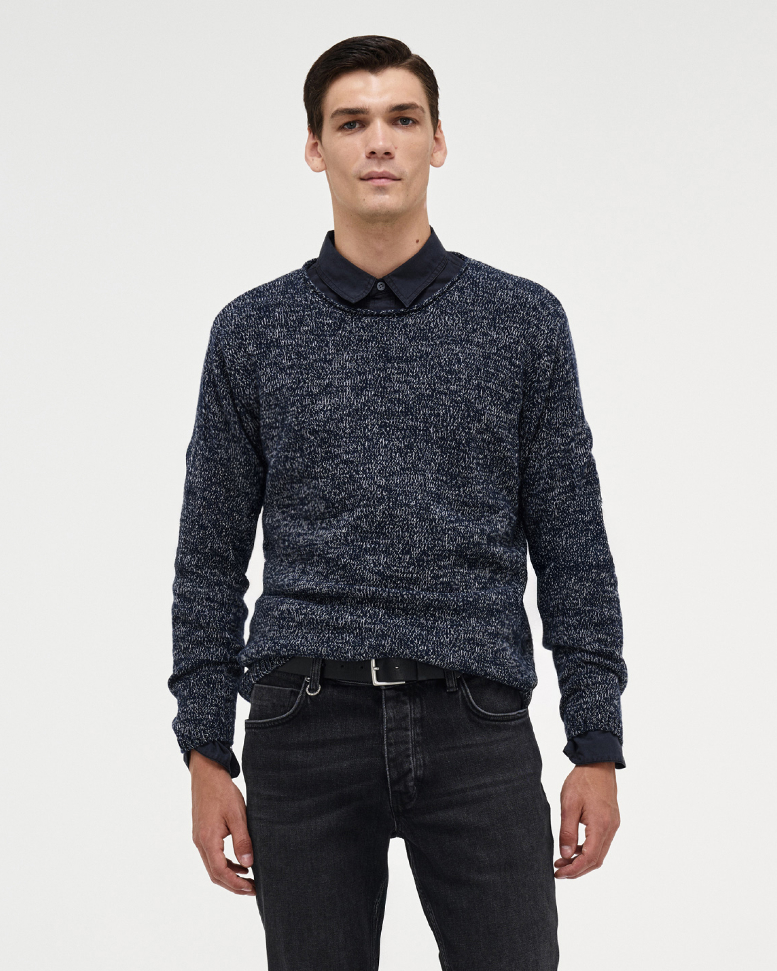 Chain Knit Crew