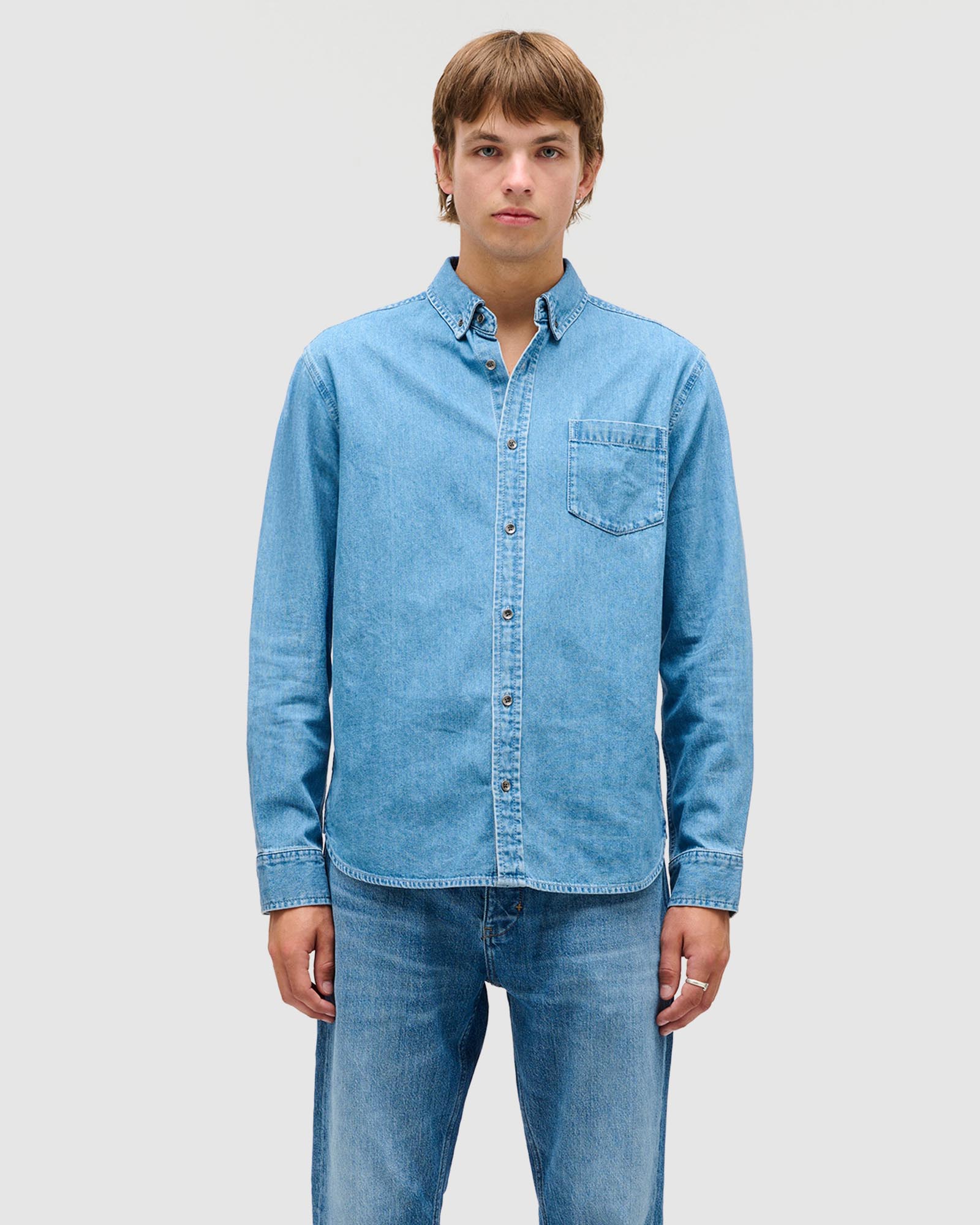 Regular Fit Denim Shirt