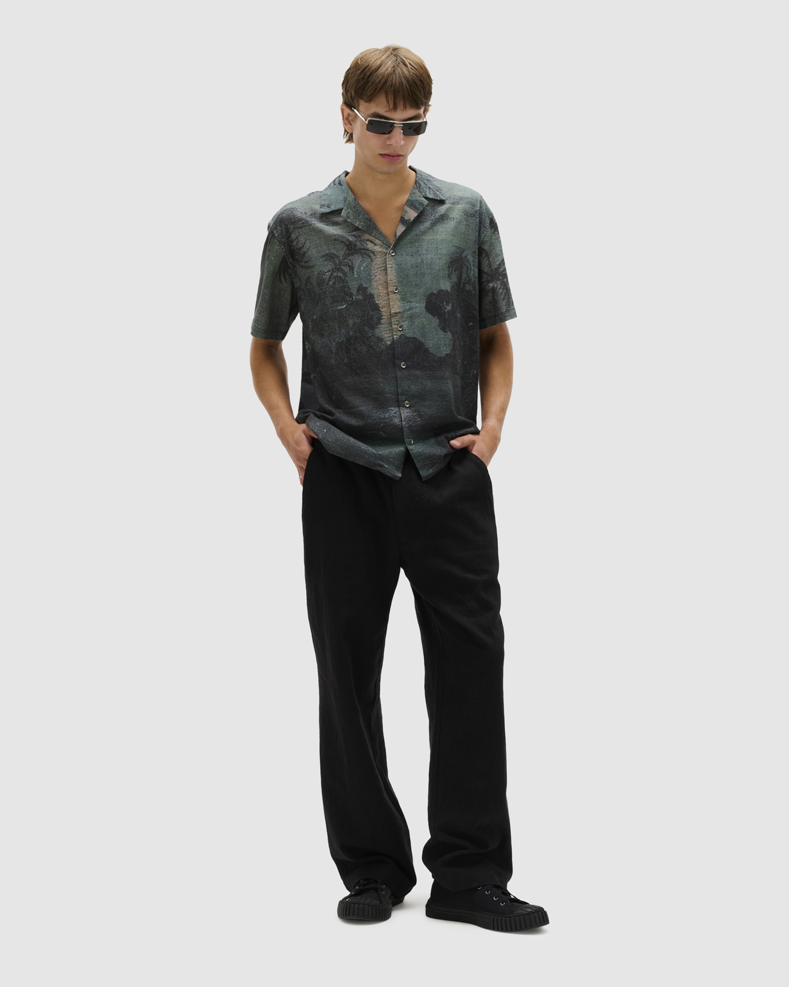 Halcyon Print Ss Shirt