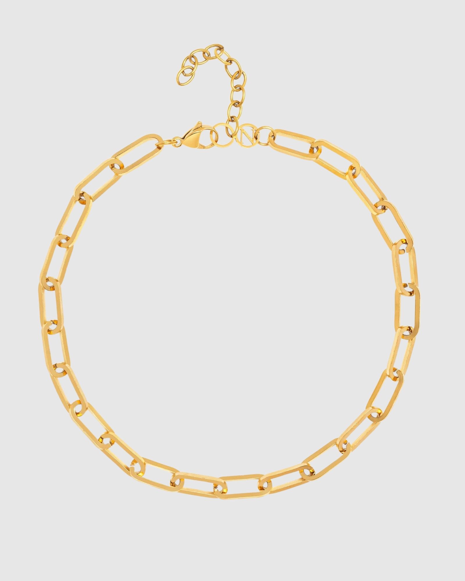 Gold Link Chain Necklace