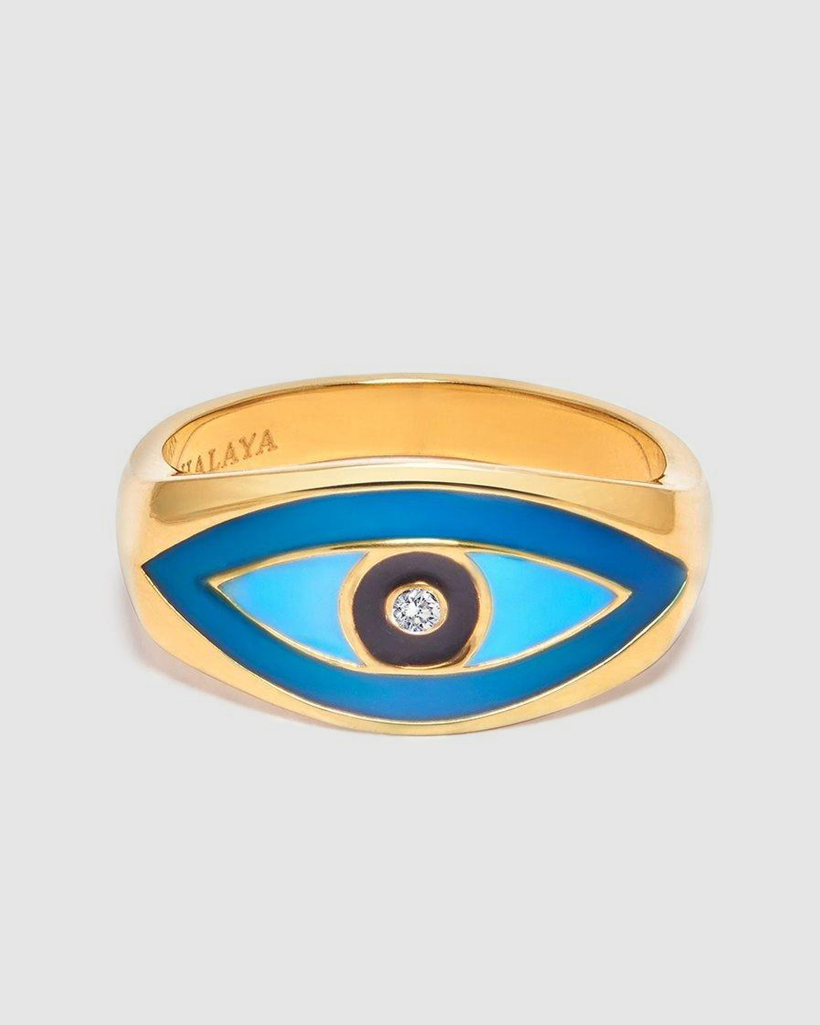 Women's Large Evil Eye Ring