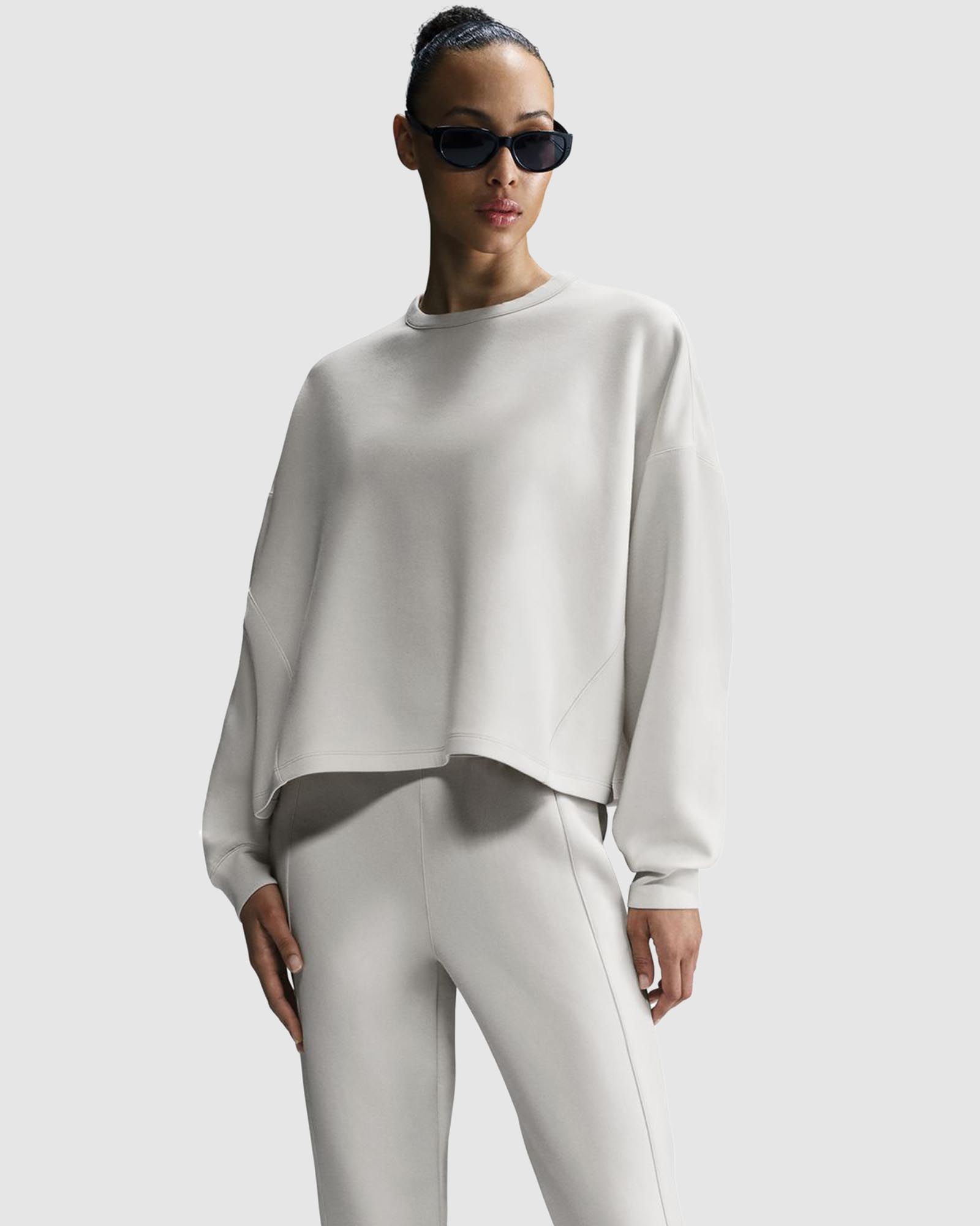 24.7 ImpossiblySoft Dri-FIT Oversized Crew-Neck Top