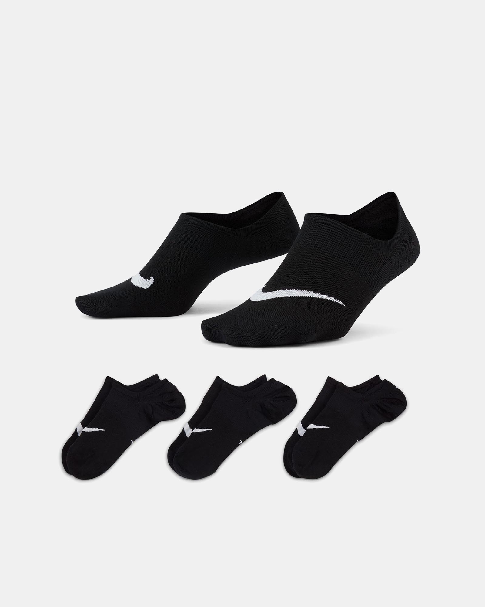 Everyday Plus Lightweight Footie Socks - 3-Pack