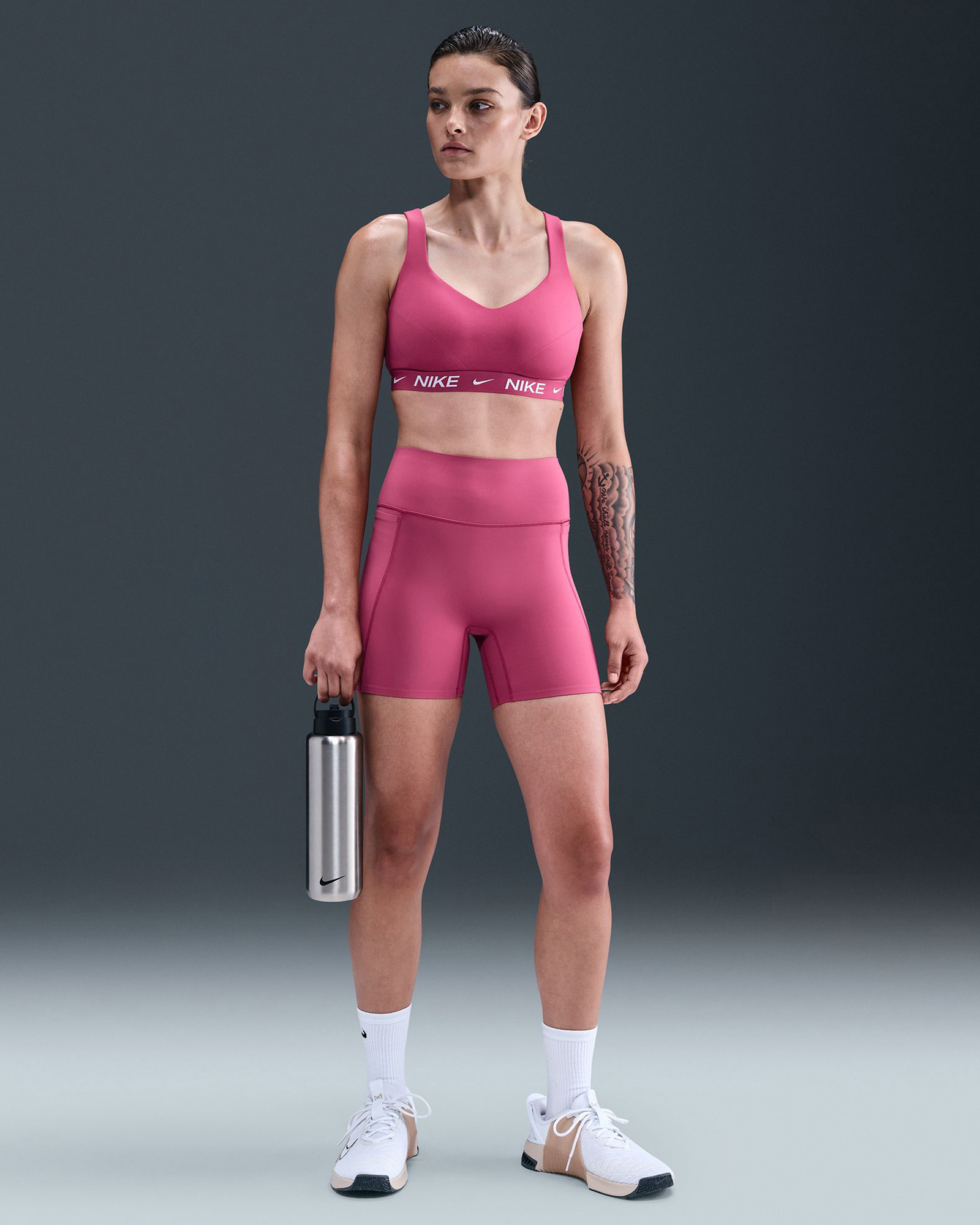 Universa High-Waisted 5" Biker Shorts