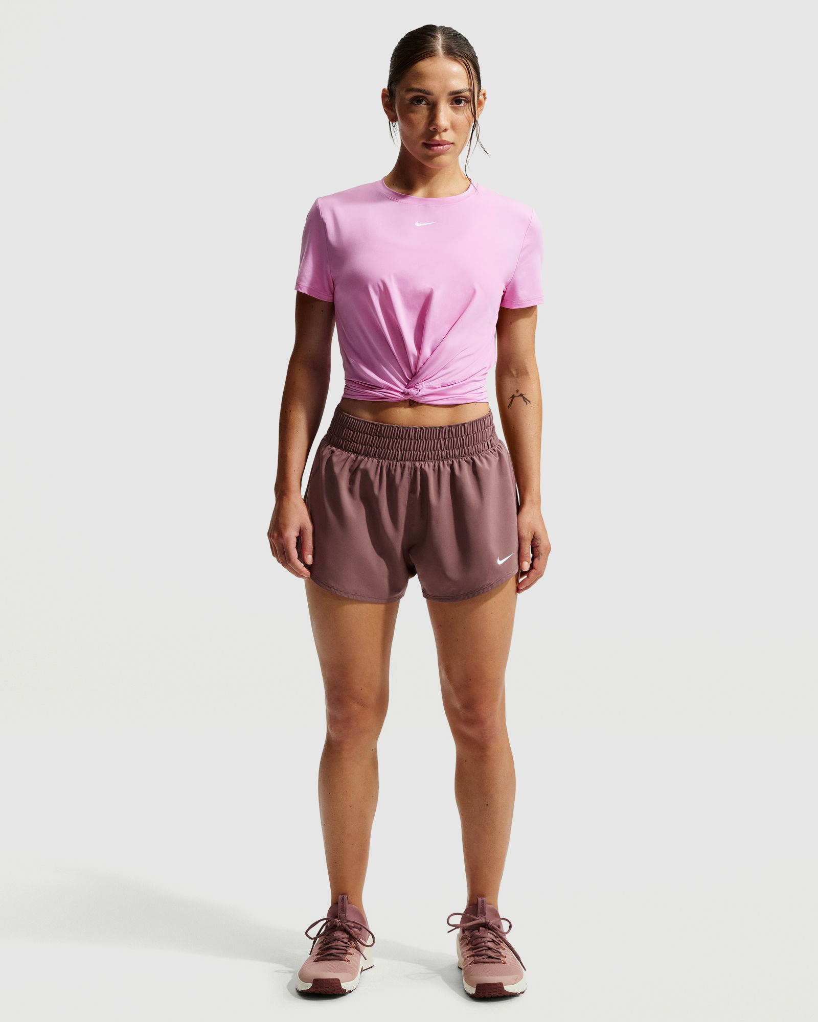 One Dri-FIT Mid-Rise 3" Brief-Lined Shorts