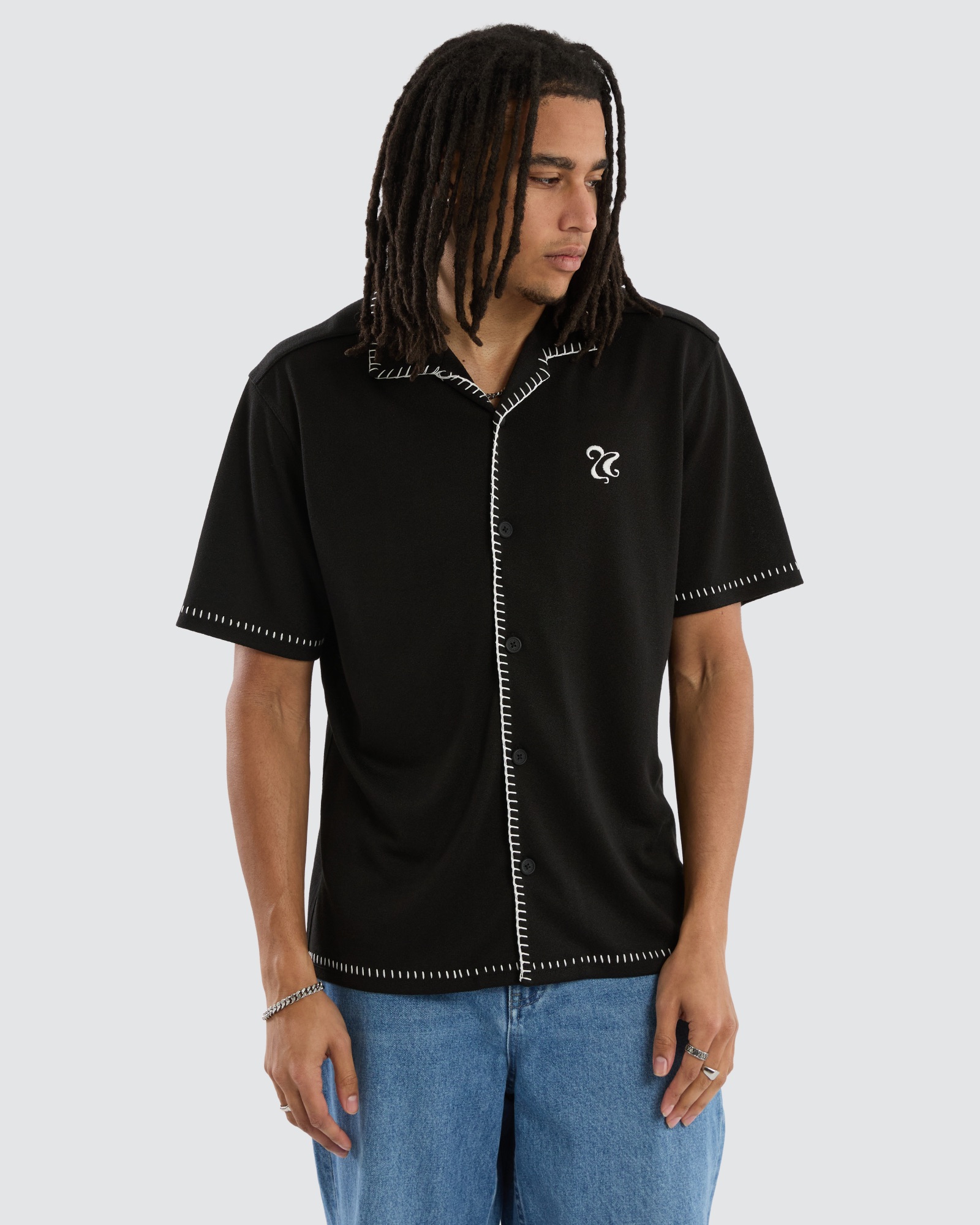 Insignia Crop Resort Shirt