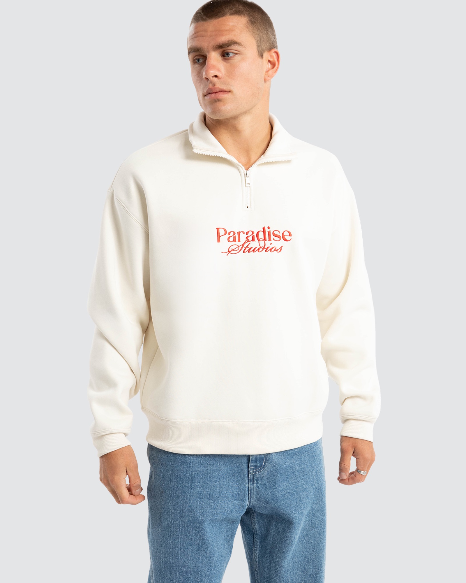 Merch 1/4 Zip Sweater