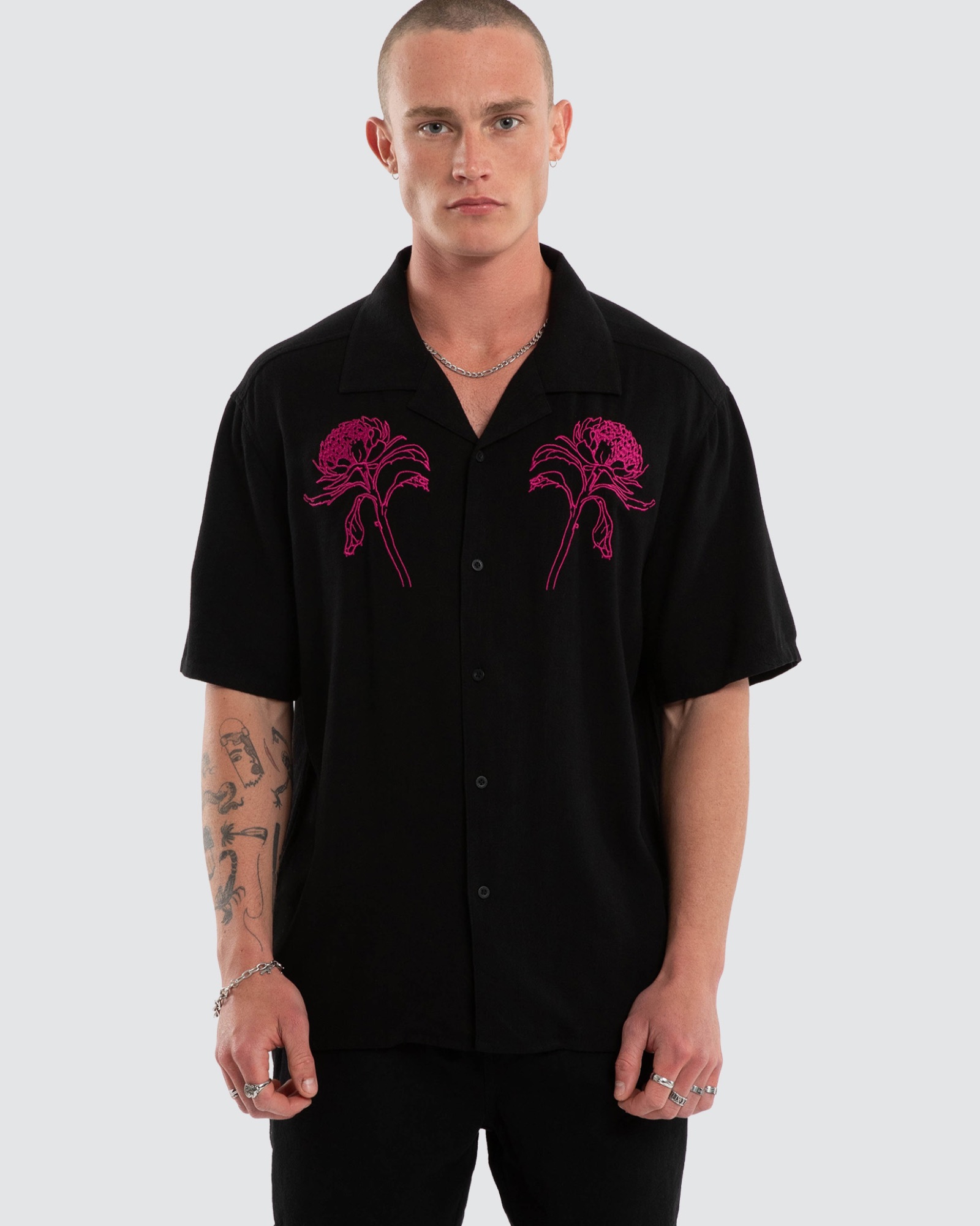 Florisim Cropped Resort Shirt