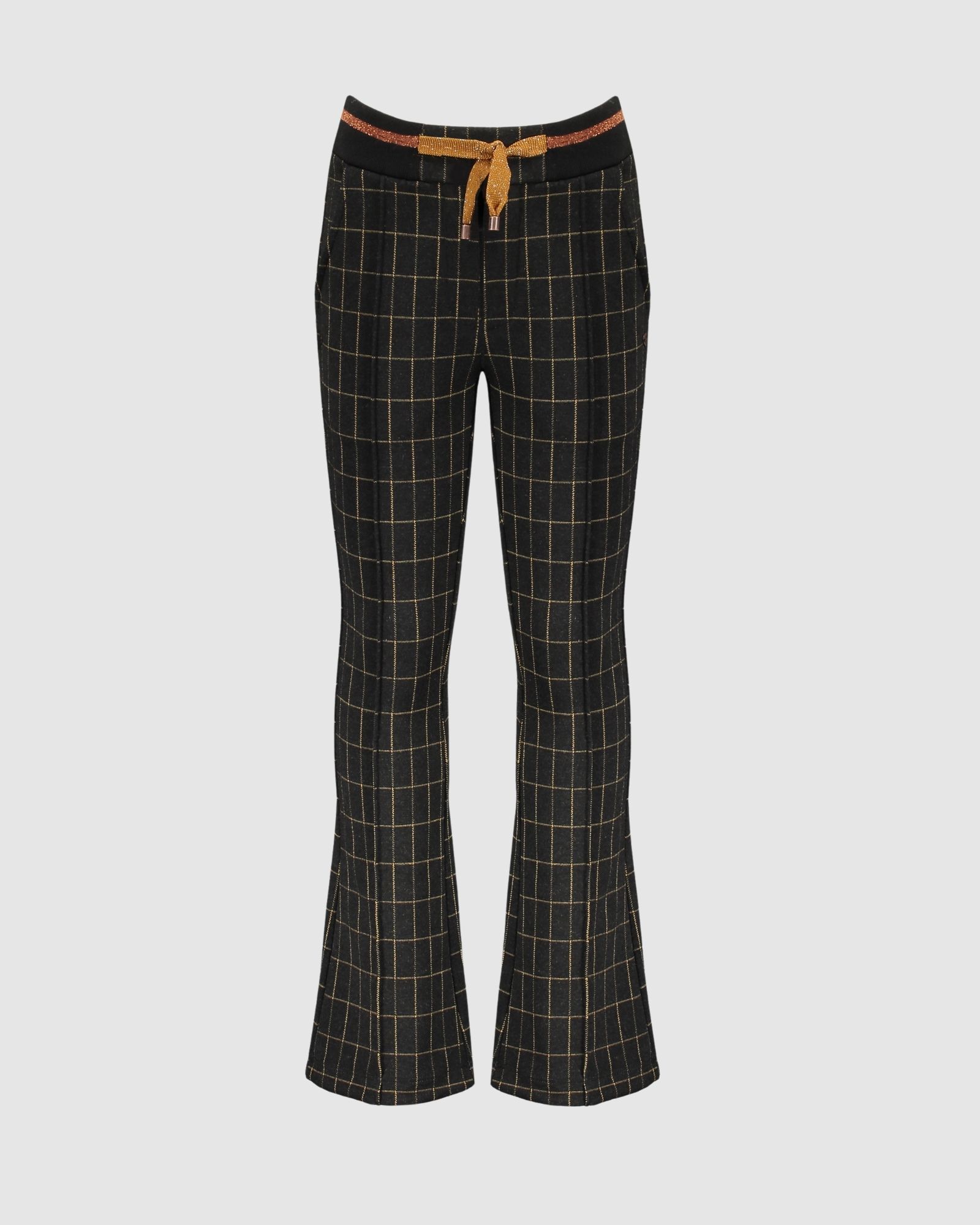 Sahara Flared Check Pants - Kids-Teens