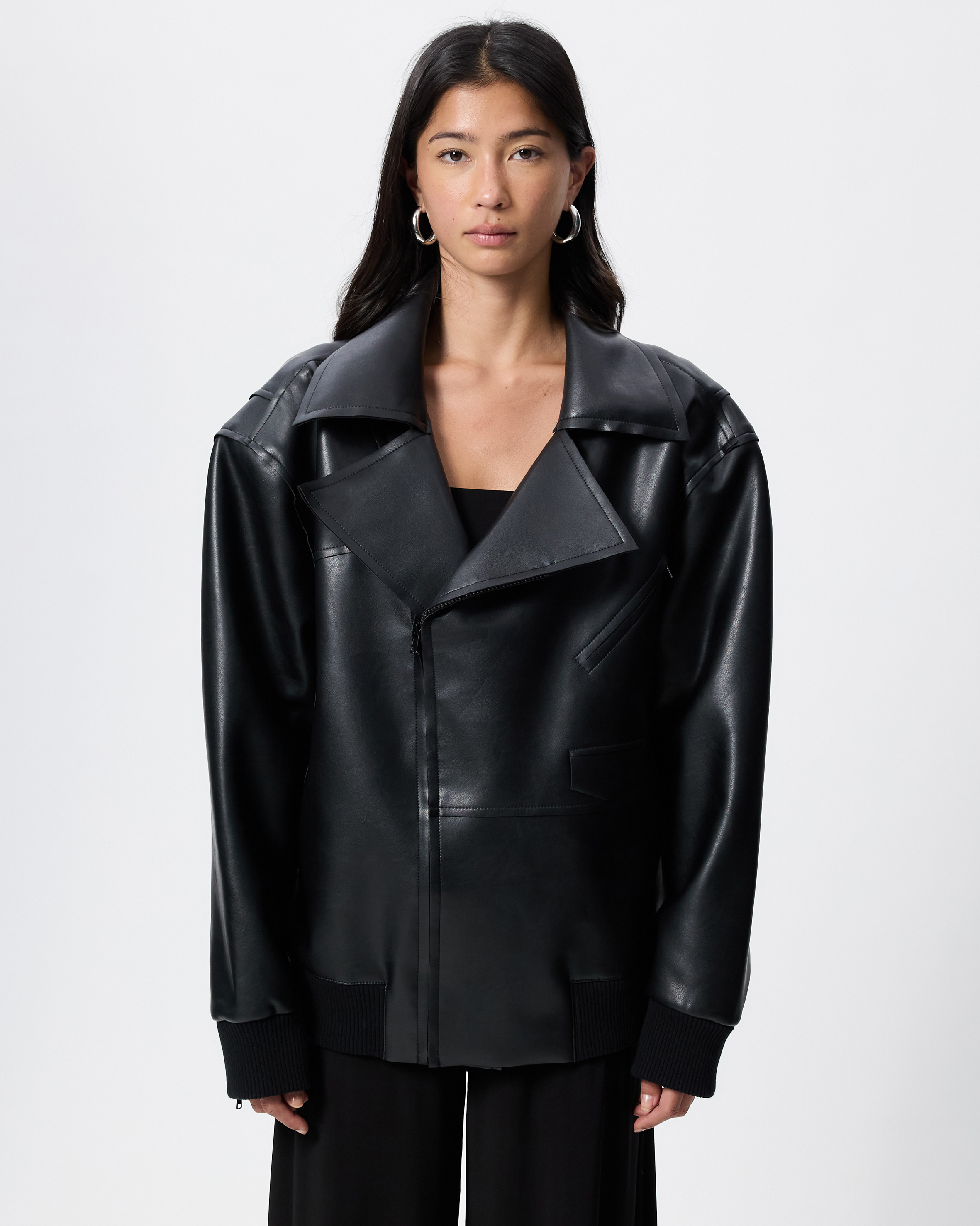 Oversized Moto Jacket